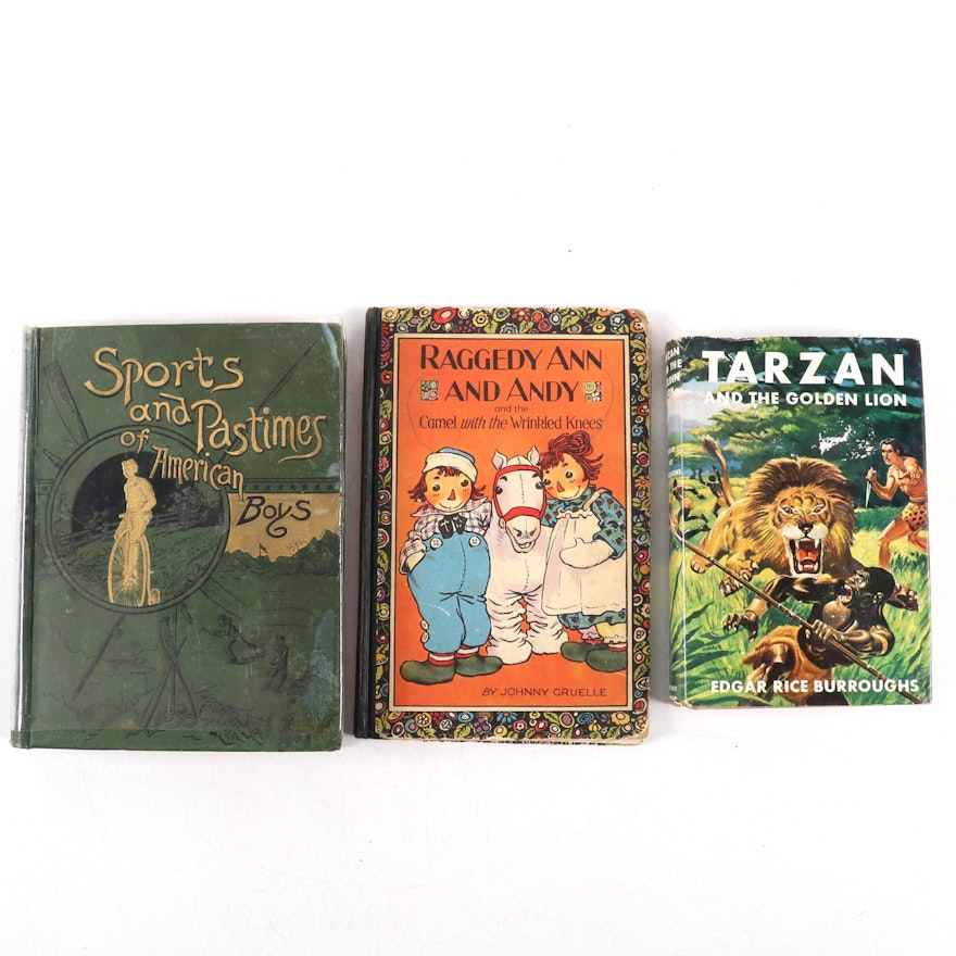 "Sports and Pastimes of American Boys" and More Children's Books