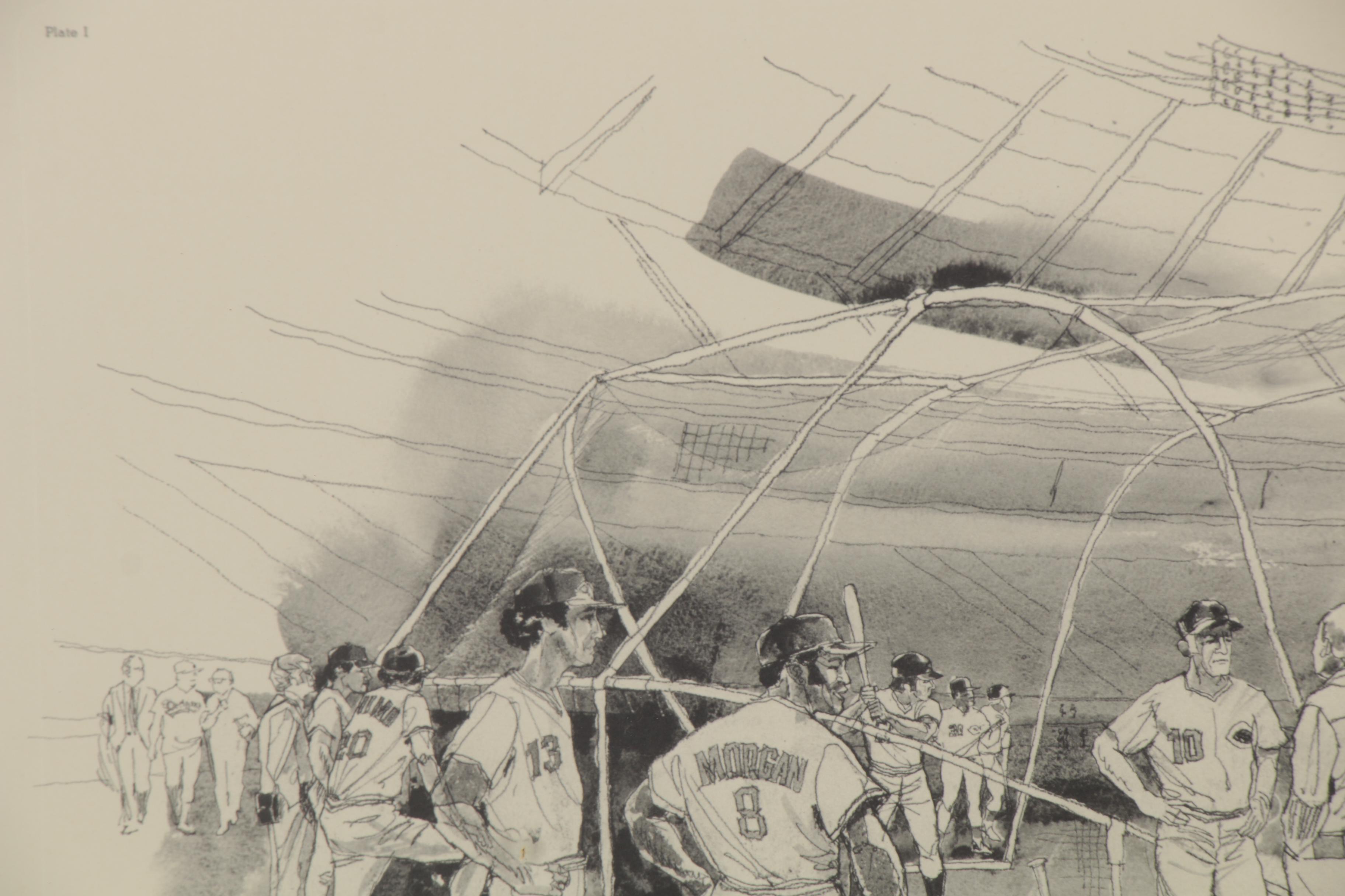 Clint Orlemann Rotogravure "The Batting Cage"