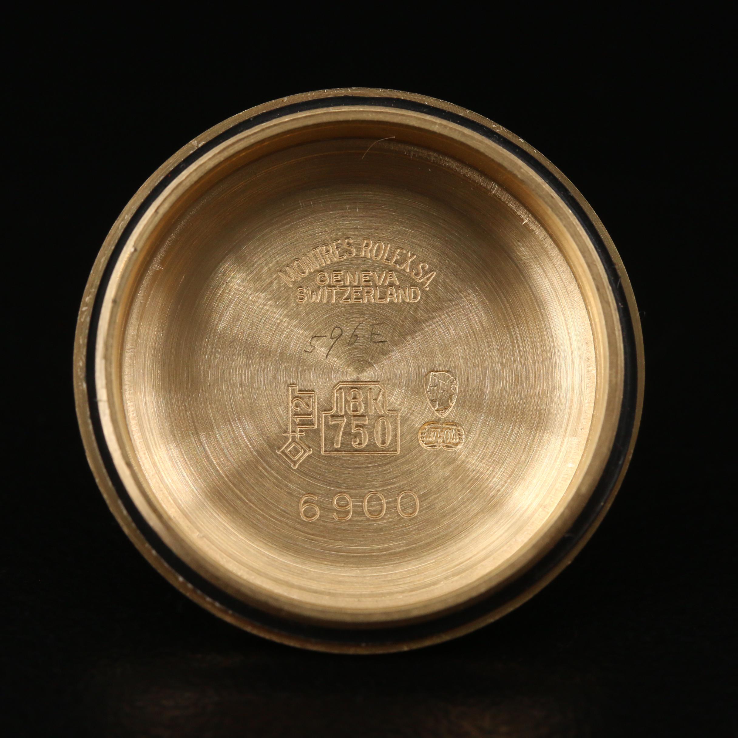 1983 Rolex Datejust 18K Gold and Diamond Dial Automatic Watch