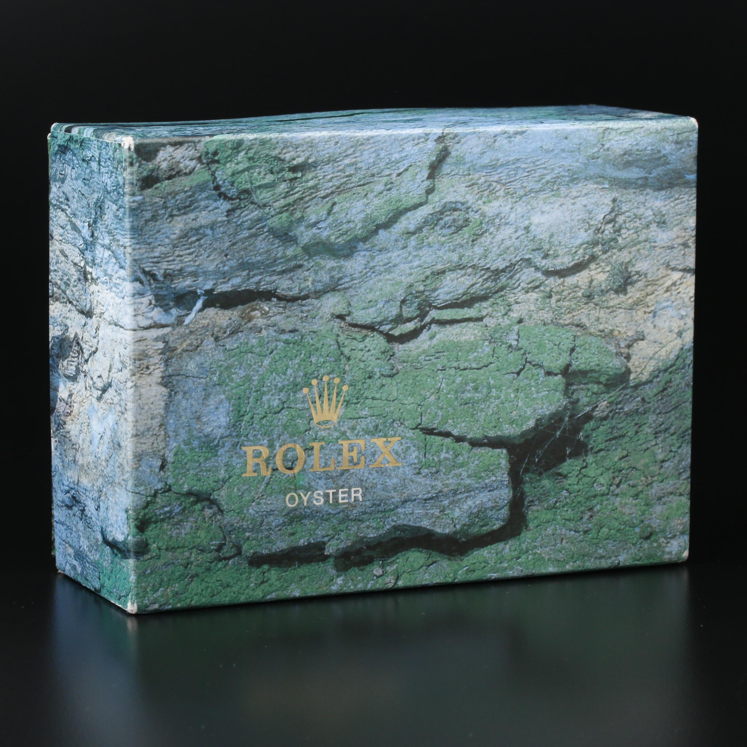 Rolex Oyster Perpetual 18K and Steel Watch with Factory Diamond Dial