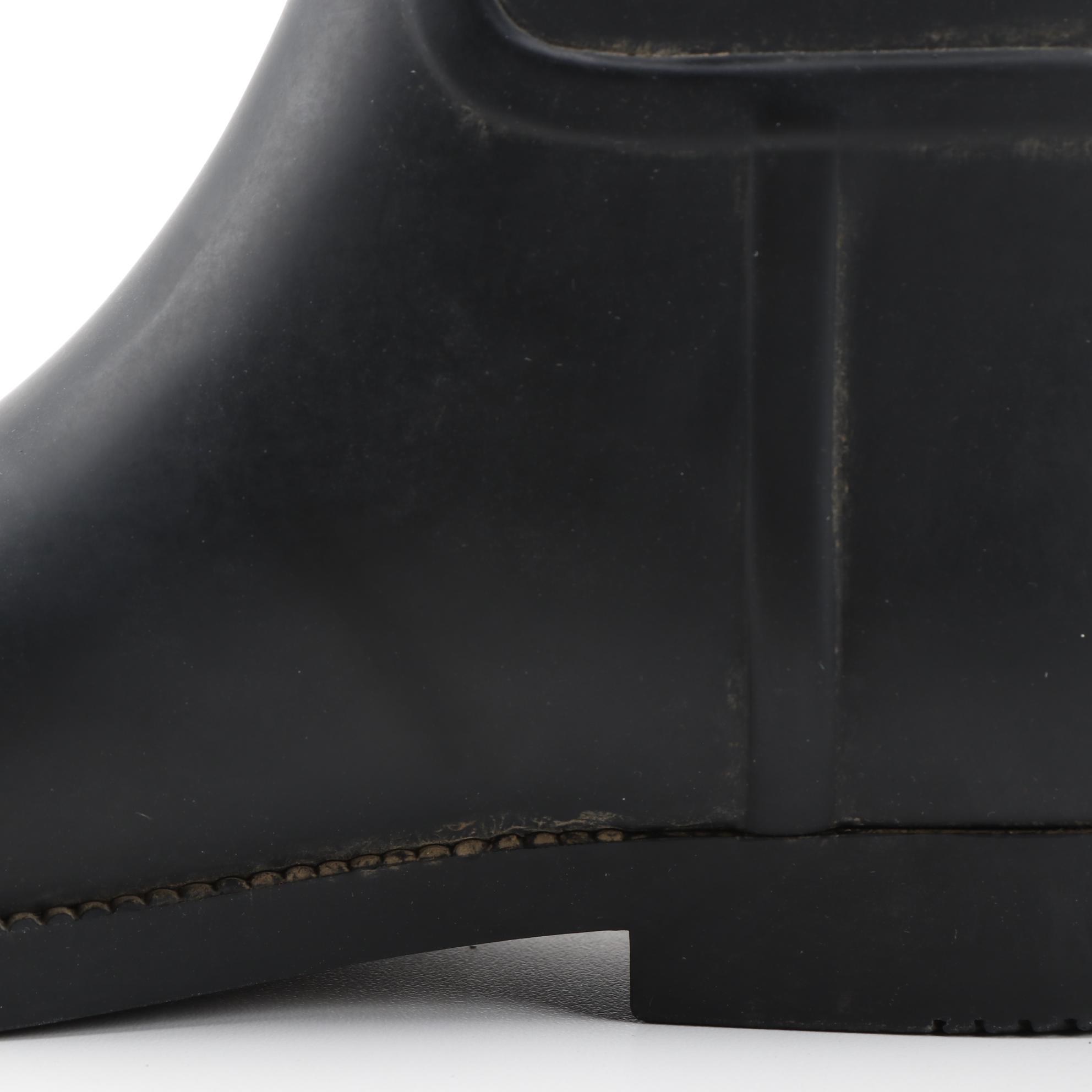 Tory Burch Two-Toned Tall Rubber Rain Boots