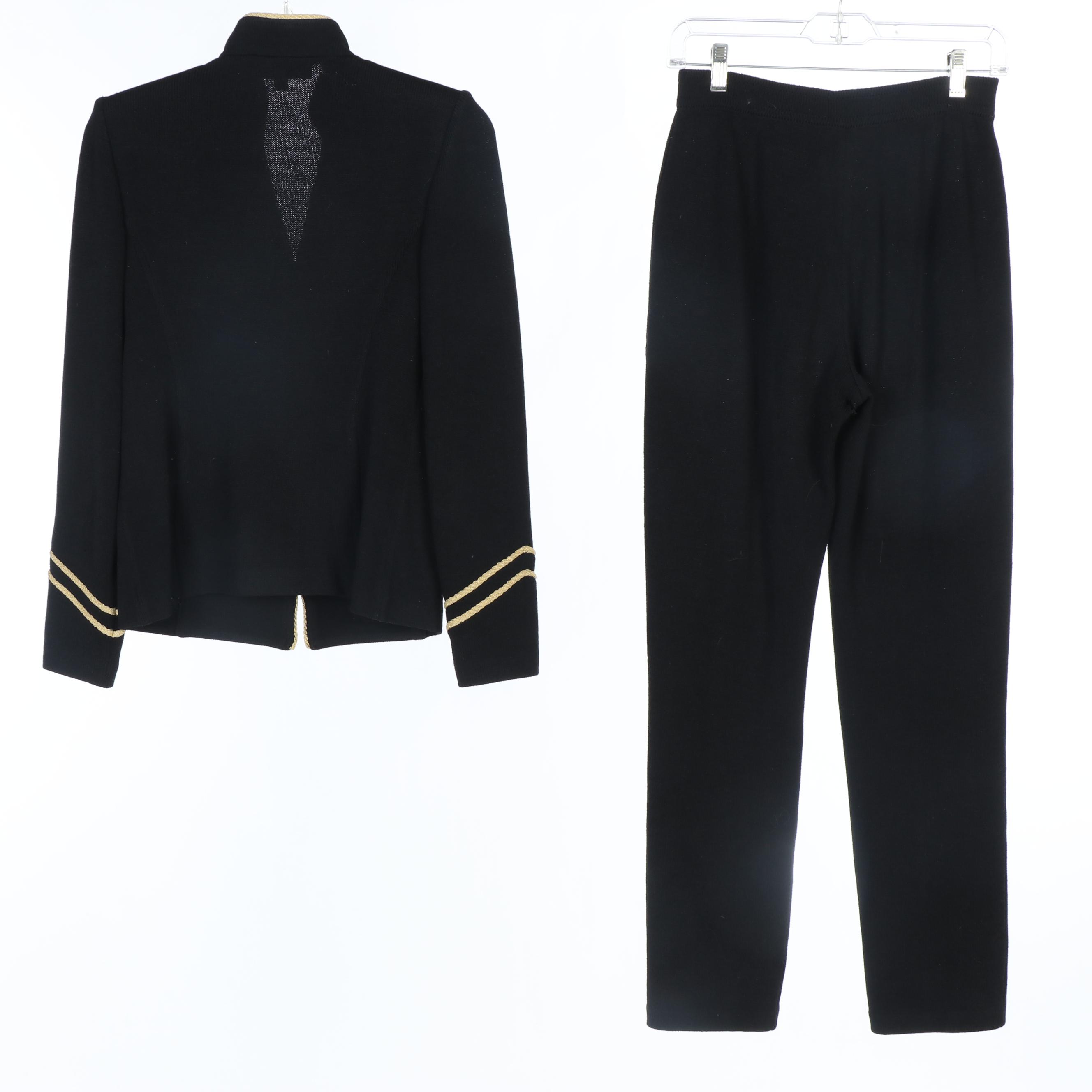 St. John Collection Knit Jacket and Pants