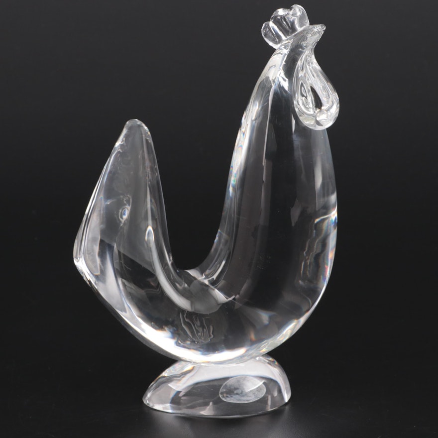 Steuben "Hen" Glass Figurine