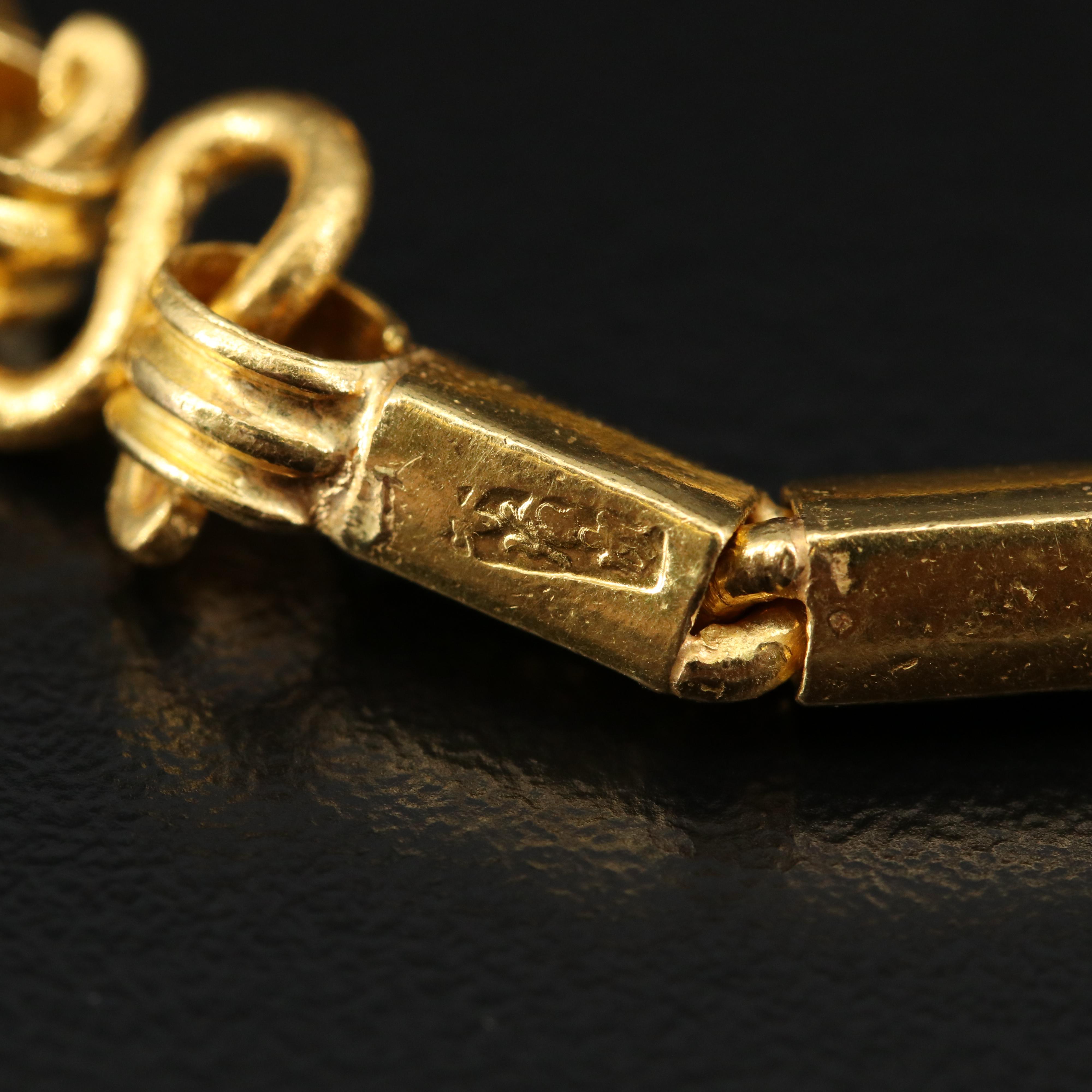 18K Baht Chain Bracelet