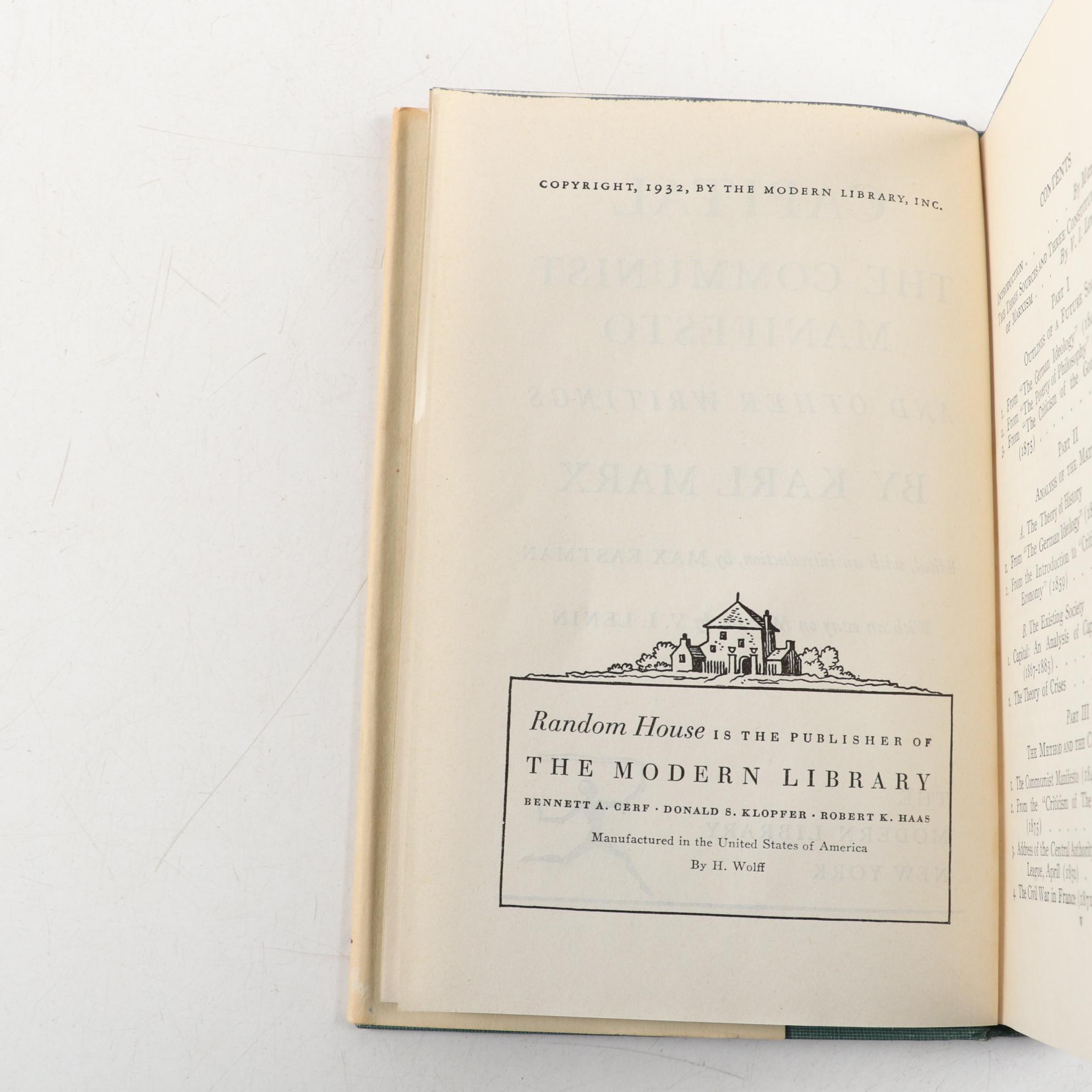 Signed Limited Edition "The Philosophy of Elbert Hubbard" and More