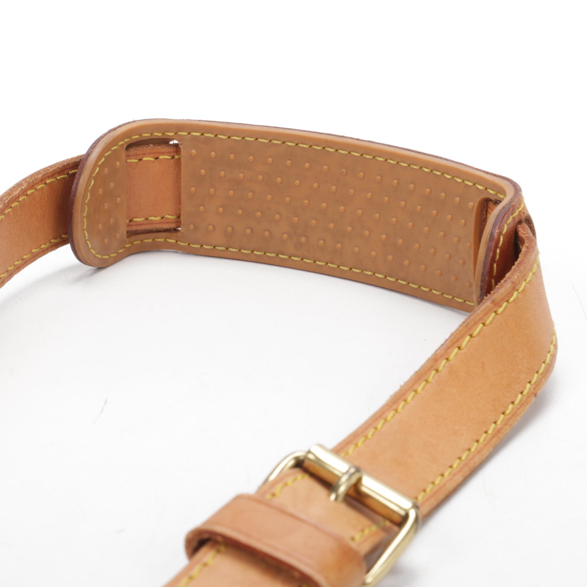 Louis Vuitton Keepall Strap in Vachetta Leather
