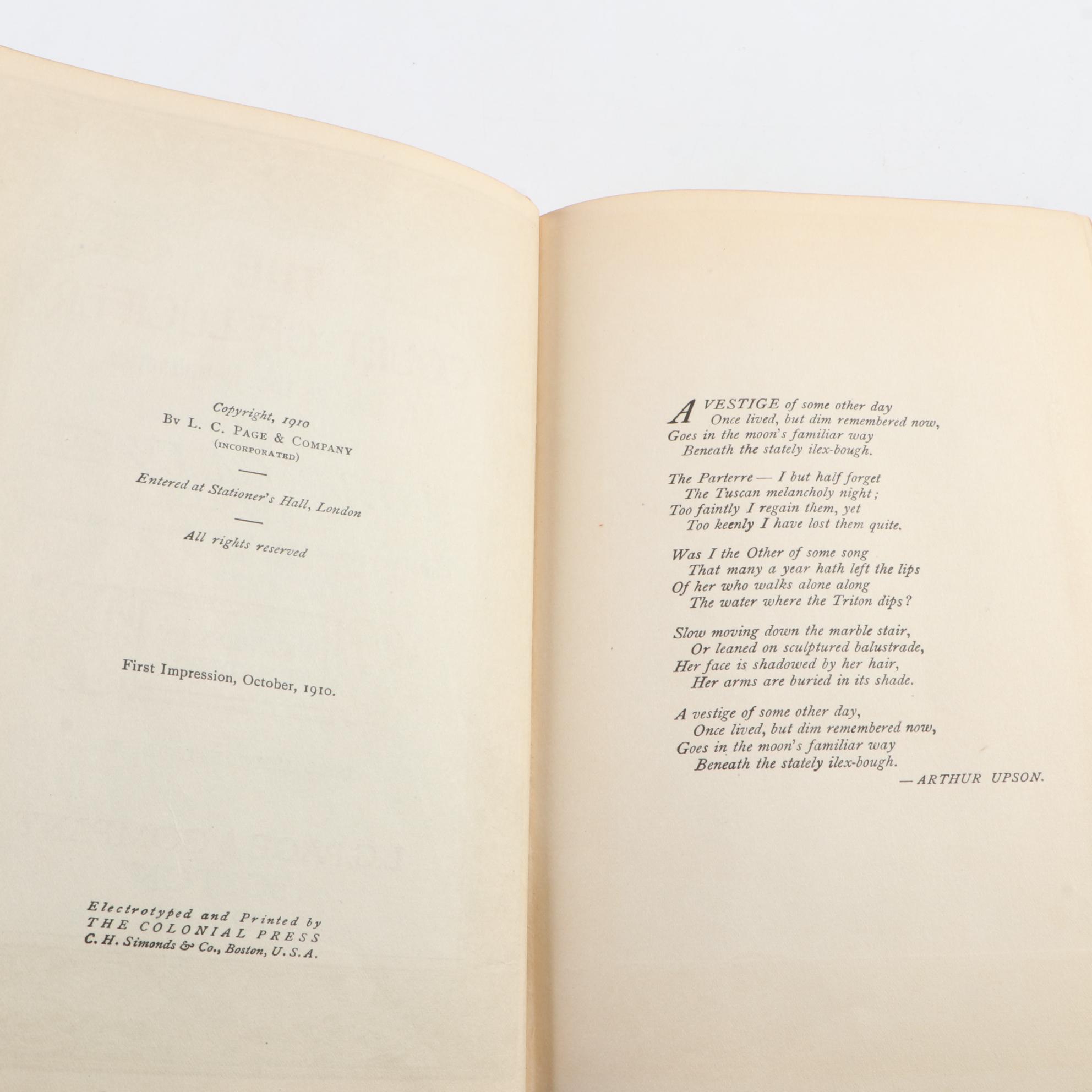 Signed First Impression "The Court of Lucifer" by Nathan Gallizier and More