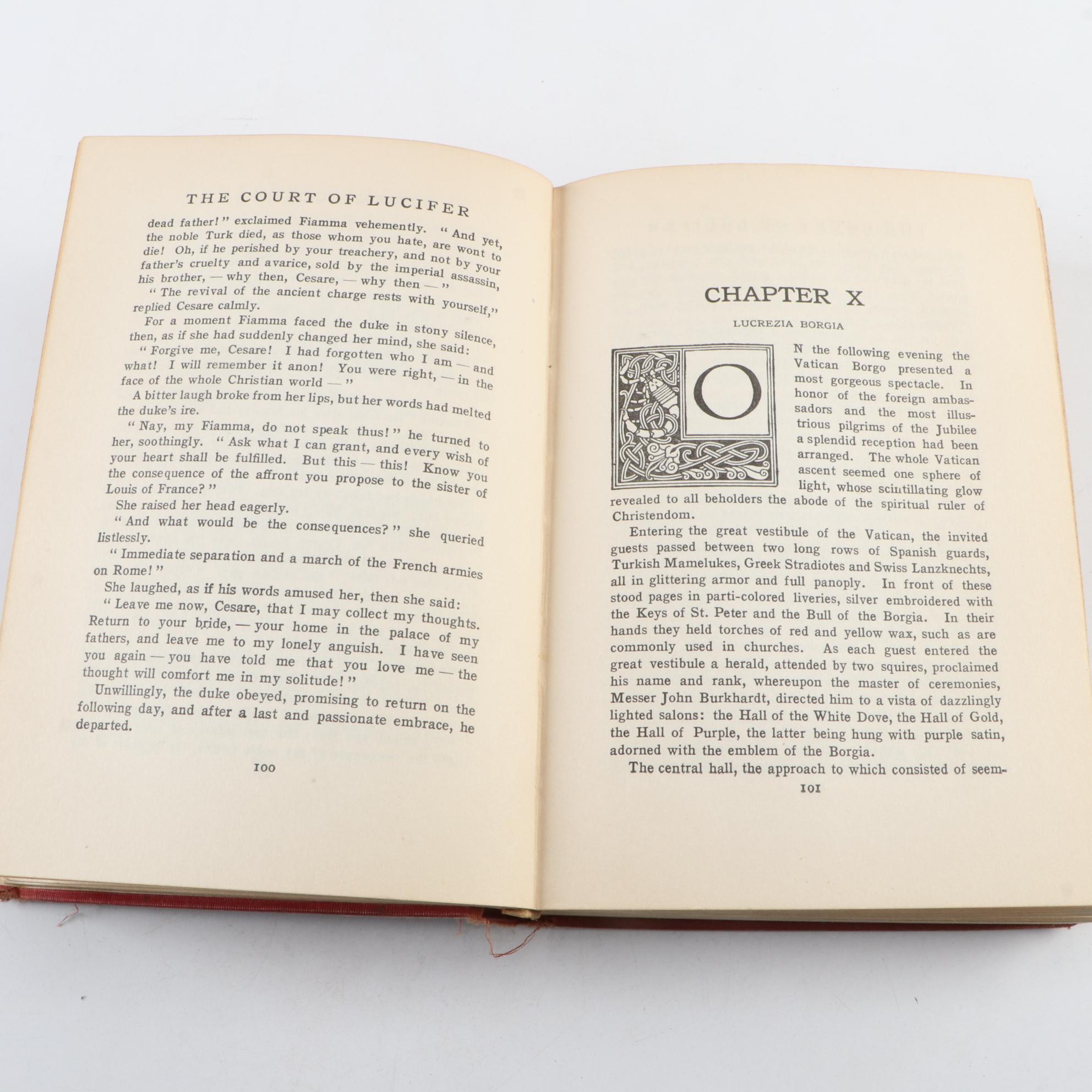 Signed First Impression "The Court of Lucifer" by Nathan Gallizier and More