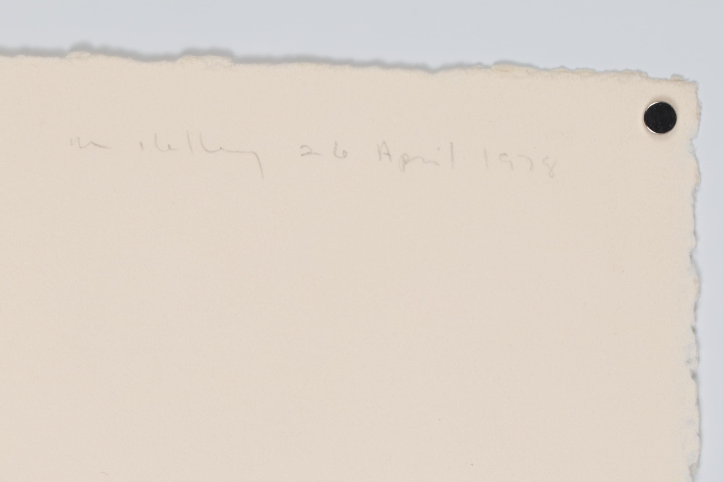 Watercolor Painting of a Reclining Male Nude, 1978