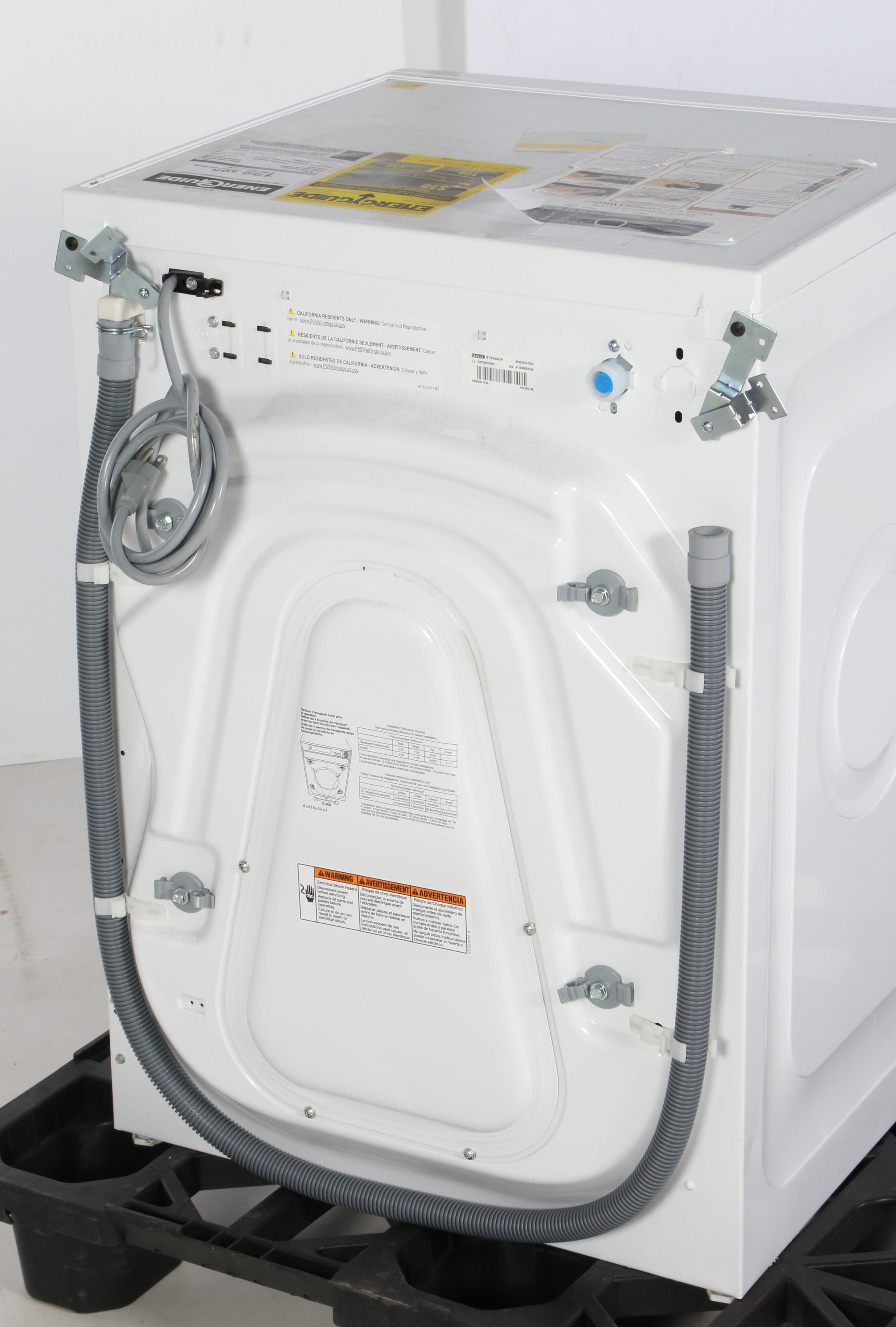 Whirlpool White 2.3 Cu. Ft. 10-Cycle Compact Washer