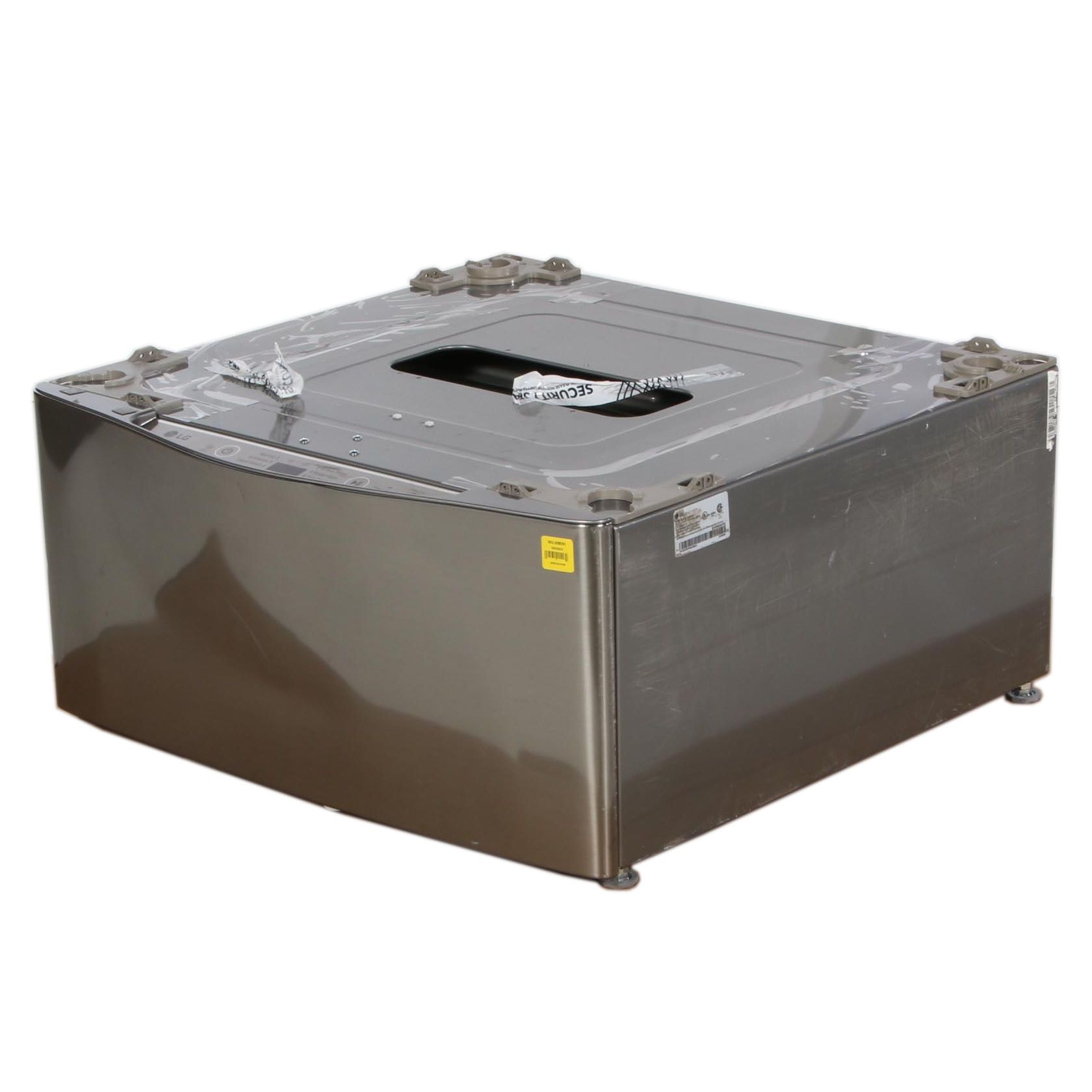 LG Graphite Steel 29" "SideKick" 1.0 Cu. Ft. 6-Cycle Pedestal Washer