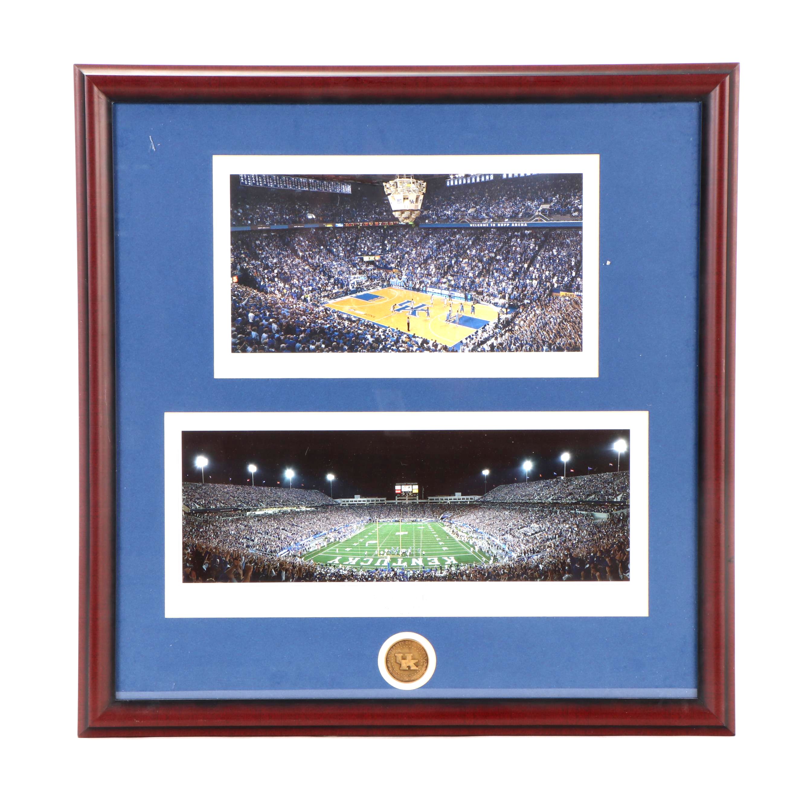 University of Kentucky "Wildcats" Rupp Arena and Commonwealth Stadium Photoprint