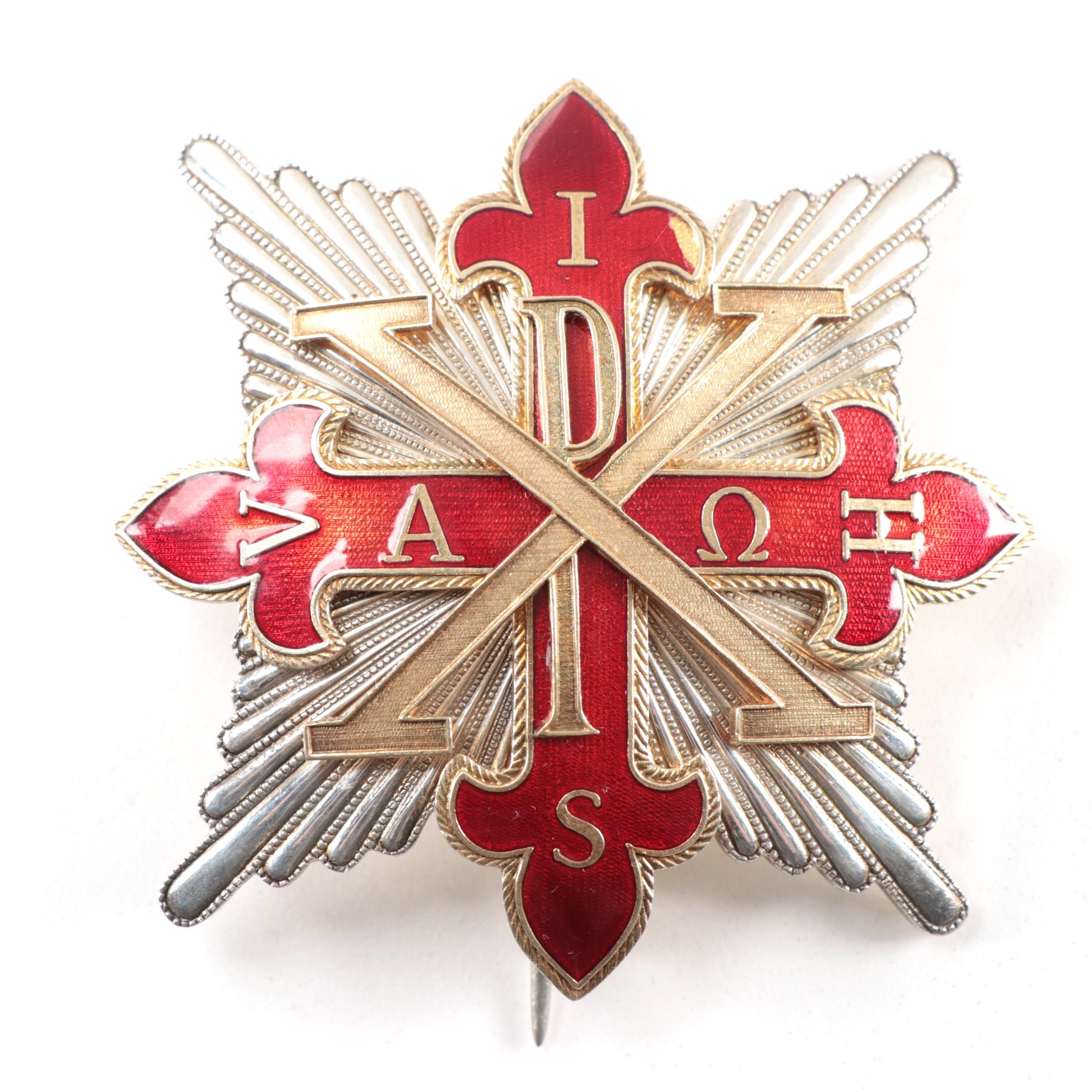 Italy Sacred Military Constantinian Order of Saint George Grand Cross Badge
