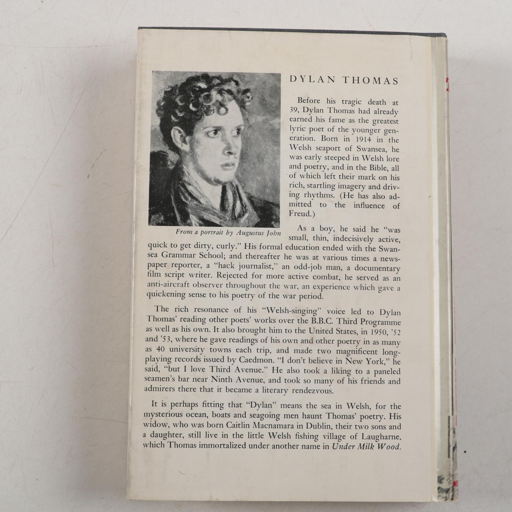 First Edition "Leftover Life to Kill" by Caitlin Thomas, and Dylan Thomas Books