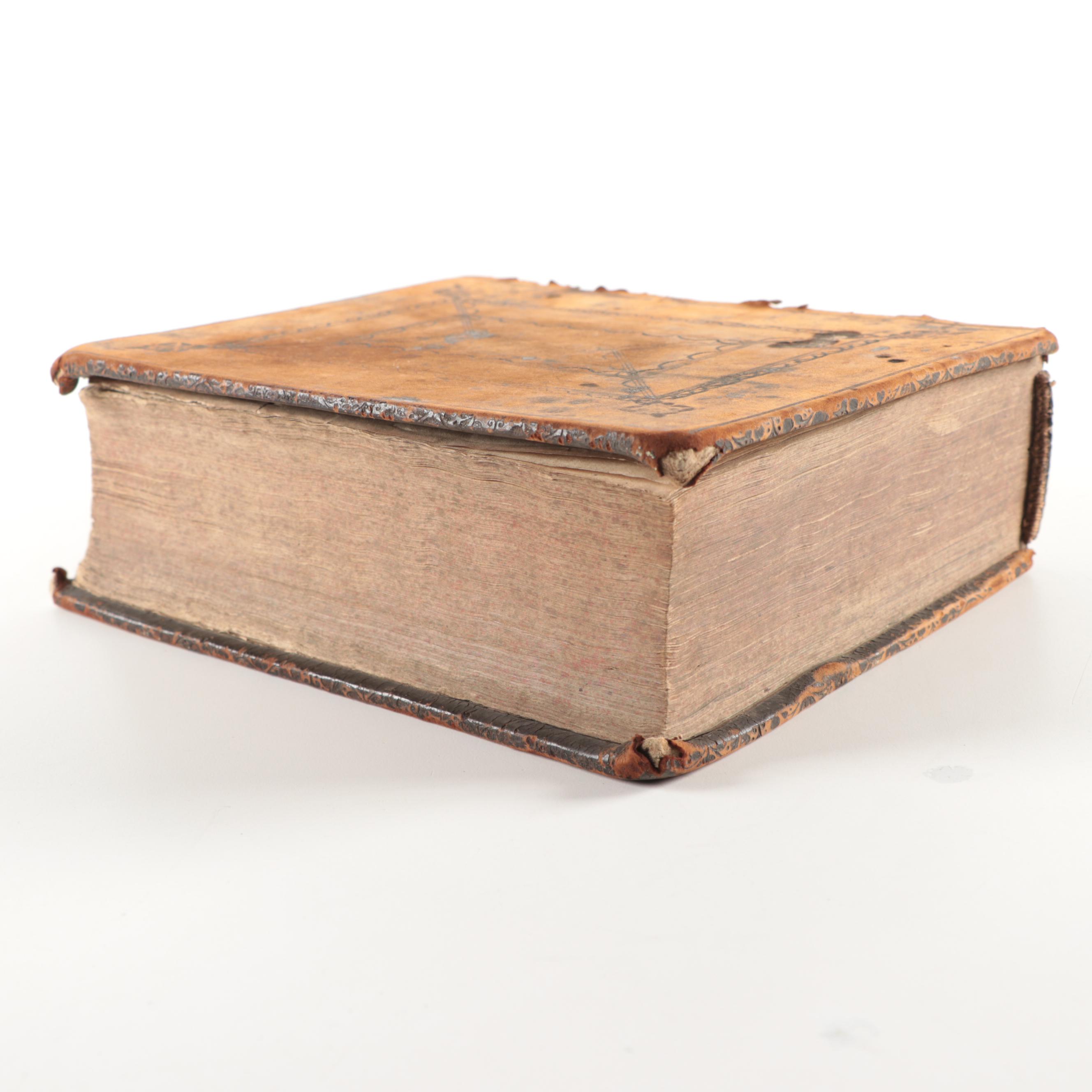 Leather Bound 1634 King James Bible