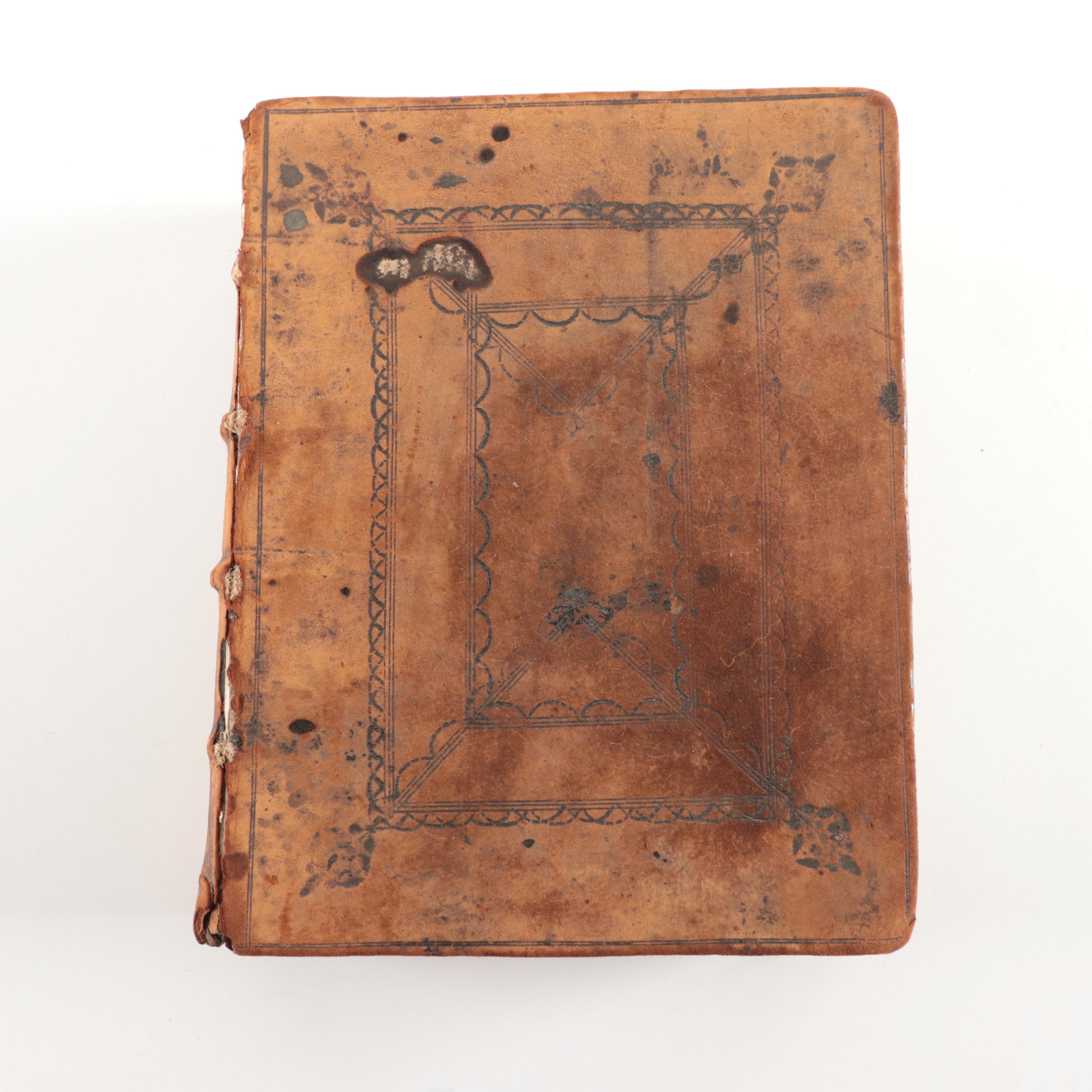 Leather Bound 1634 King James Bible