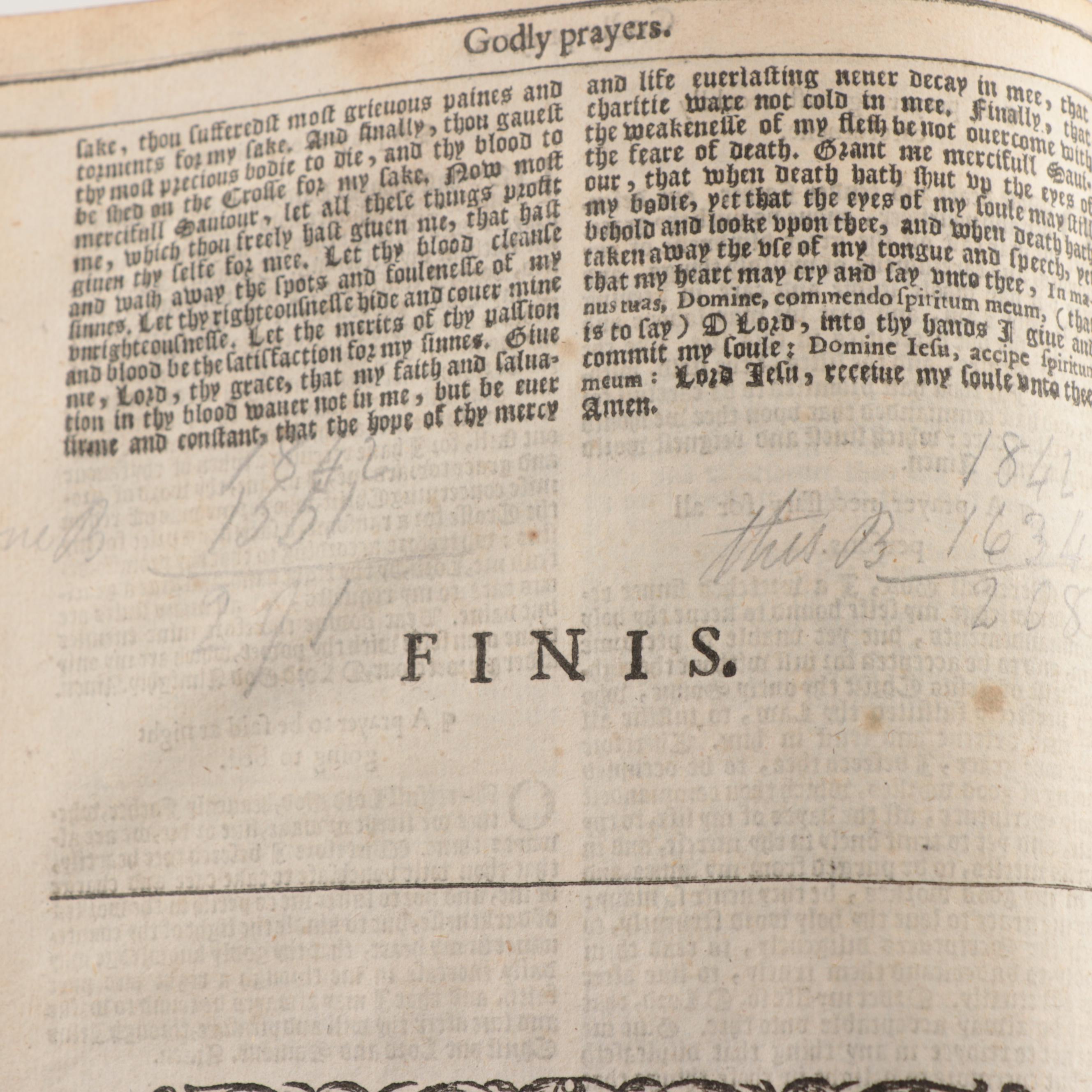 Leather Bound 1634 King James Bible