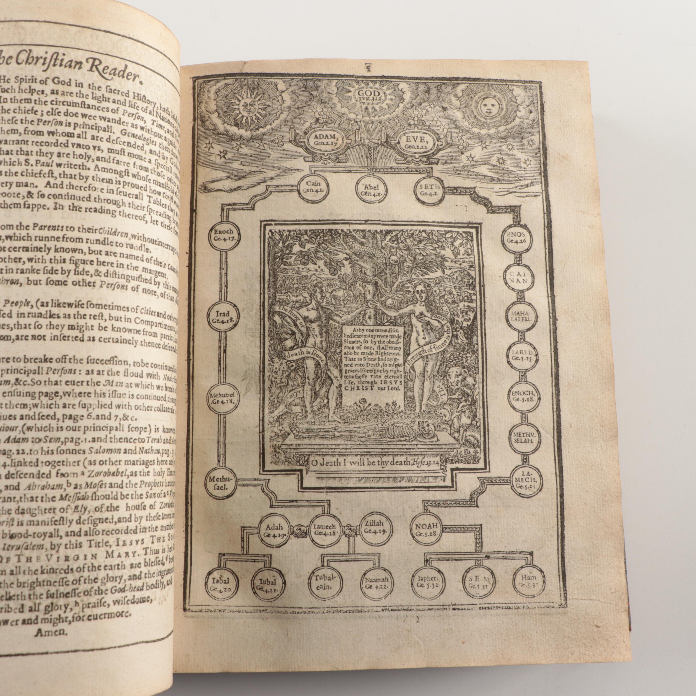 Leather Bound 1634 King James Bible