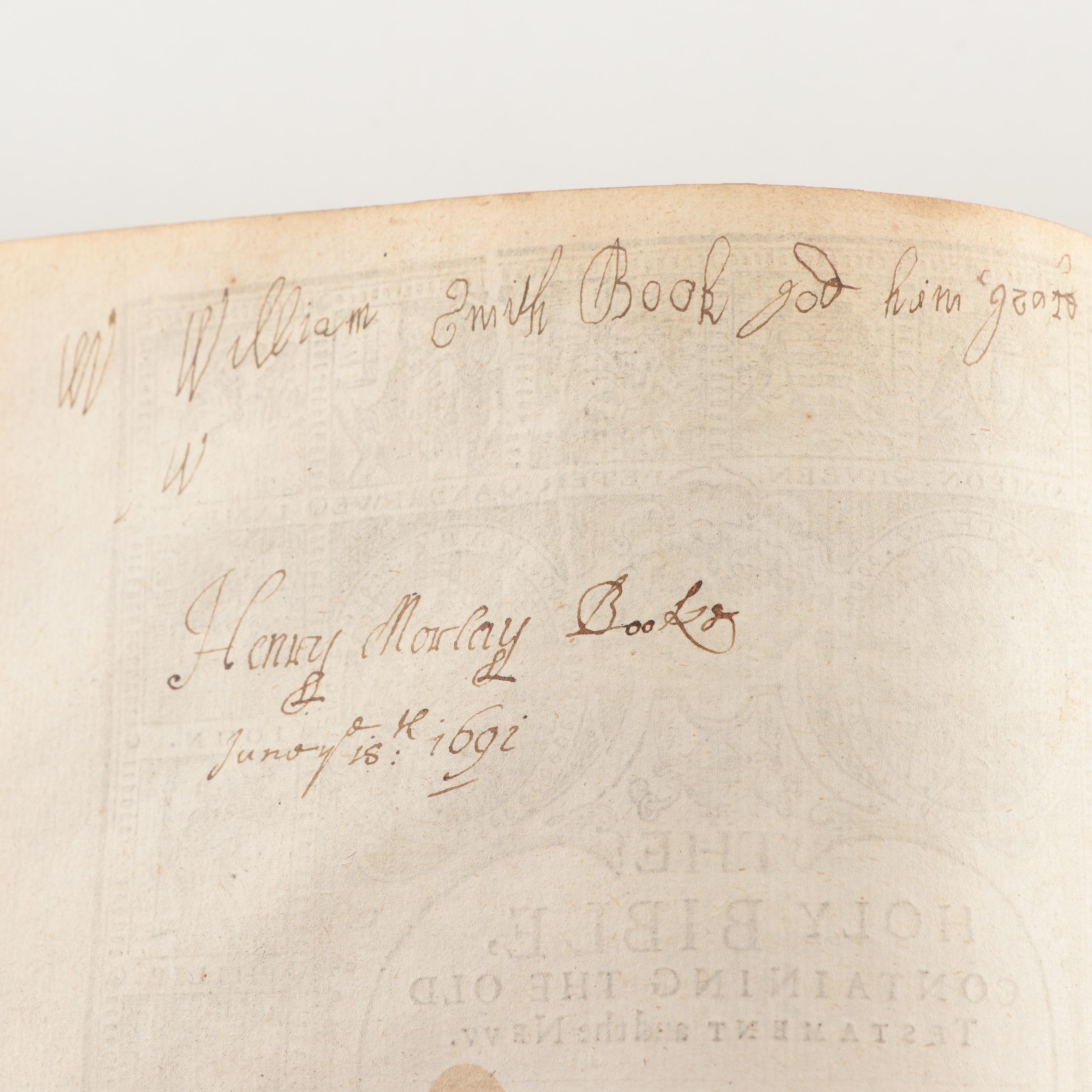 Leather Bound 1634 King James Bible