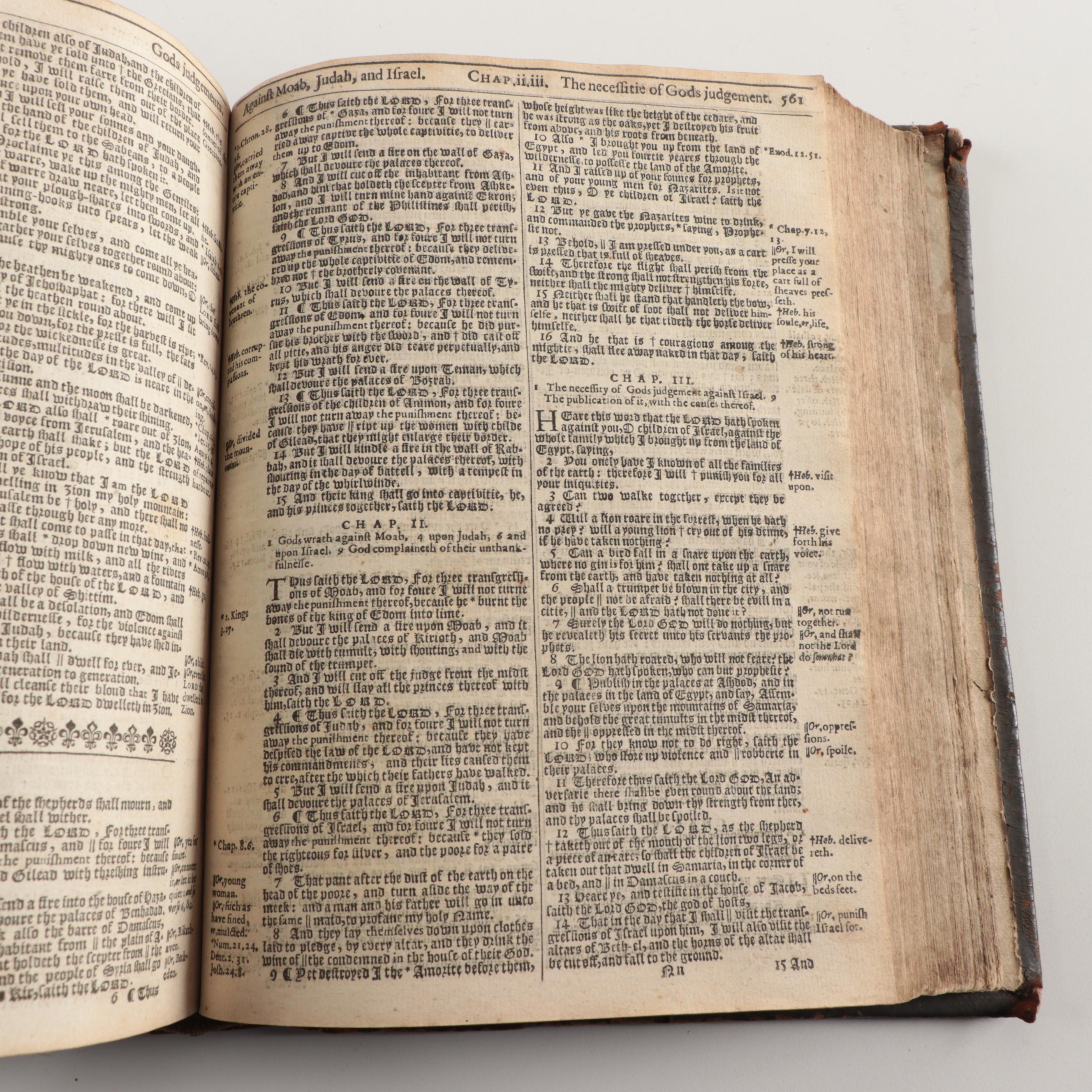 Leather Bound 1634 King James Bible