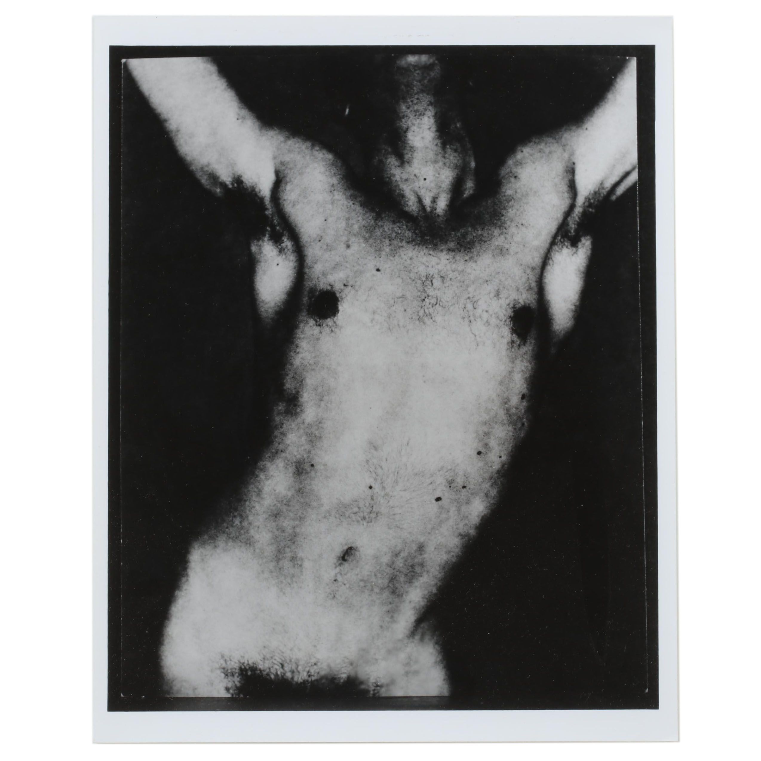 George Platt Lynes Silver Gelatin Print of Male Torso