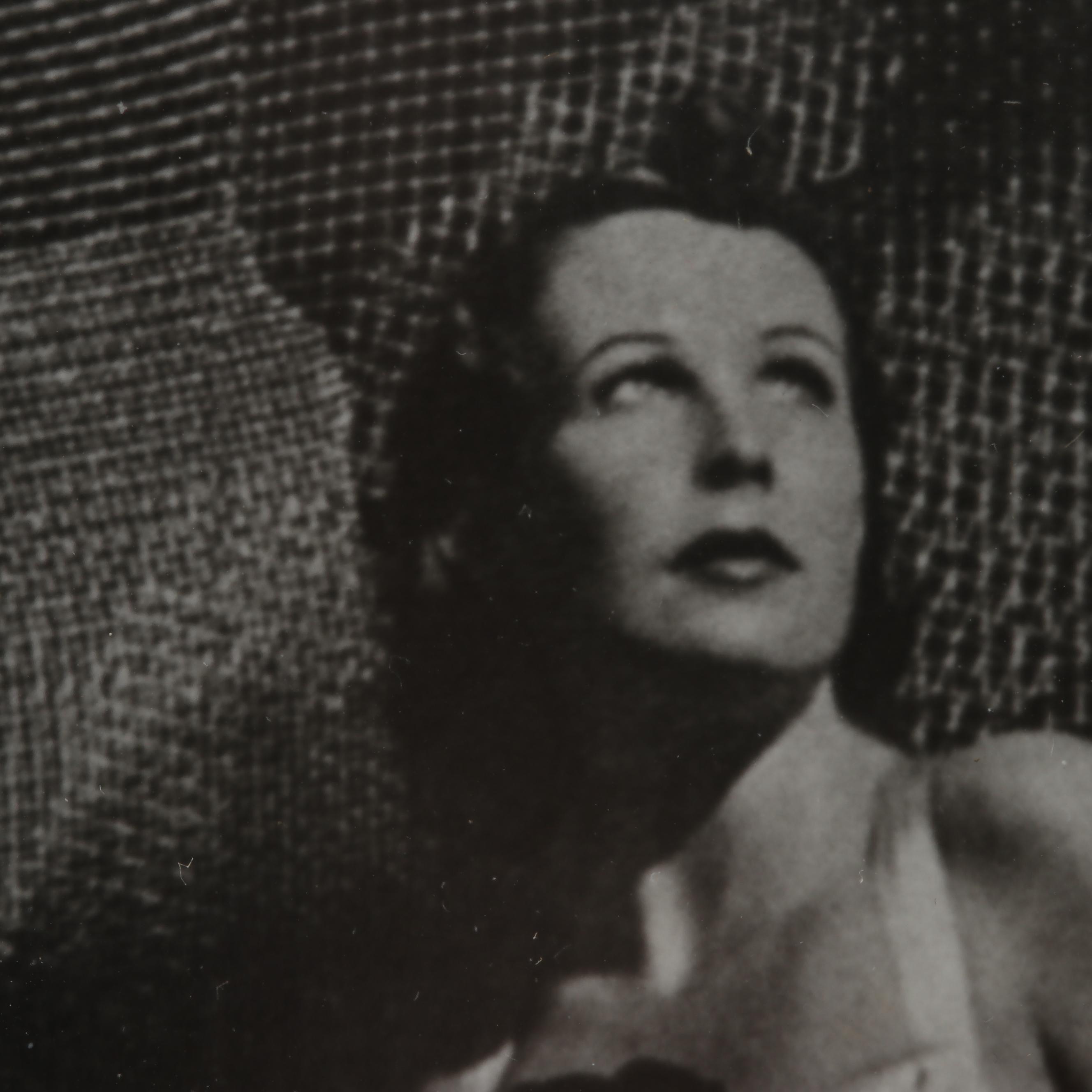 George Platt Lynes Reprinted Silver Gelatin Photograph of Woman in Gown