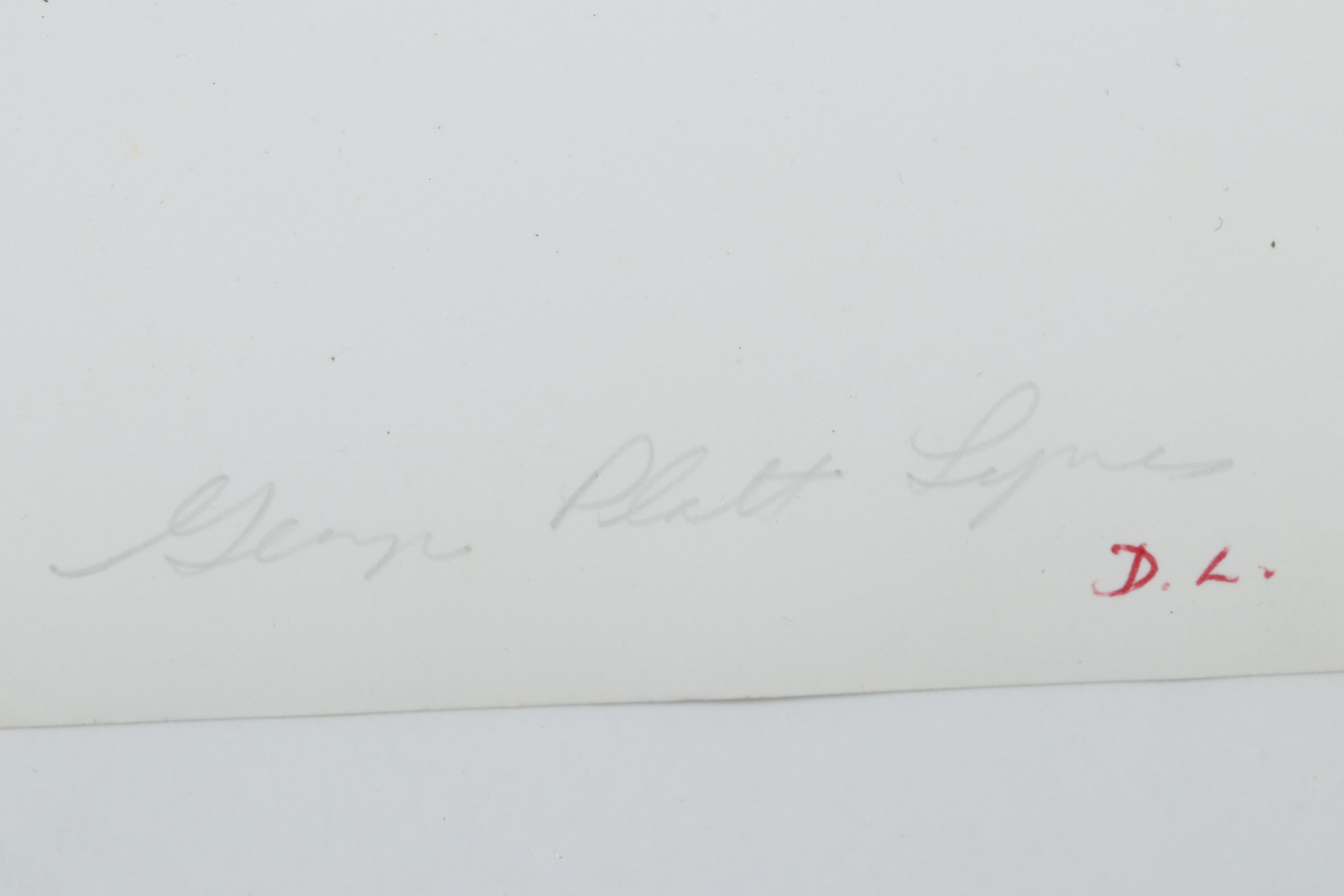 George Platt Lynes Reprinted Silver Gelatin Photograph "Charles Howard"