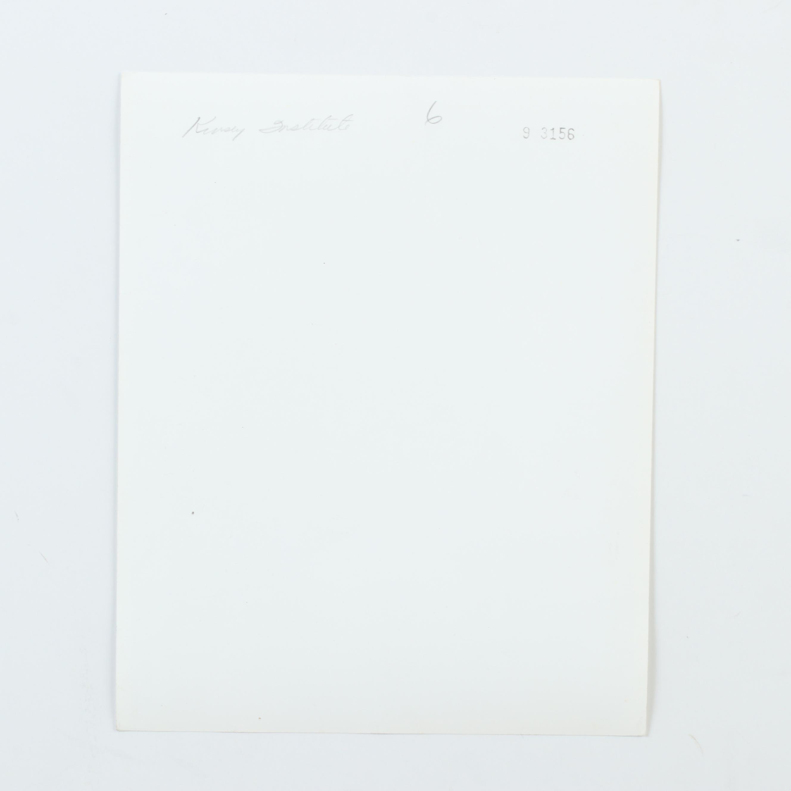 George Platt Lynes Reprinted Silver Gelatin Photograph "Kinsey Institute"