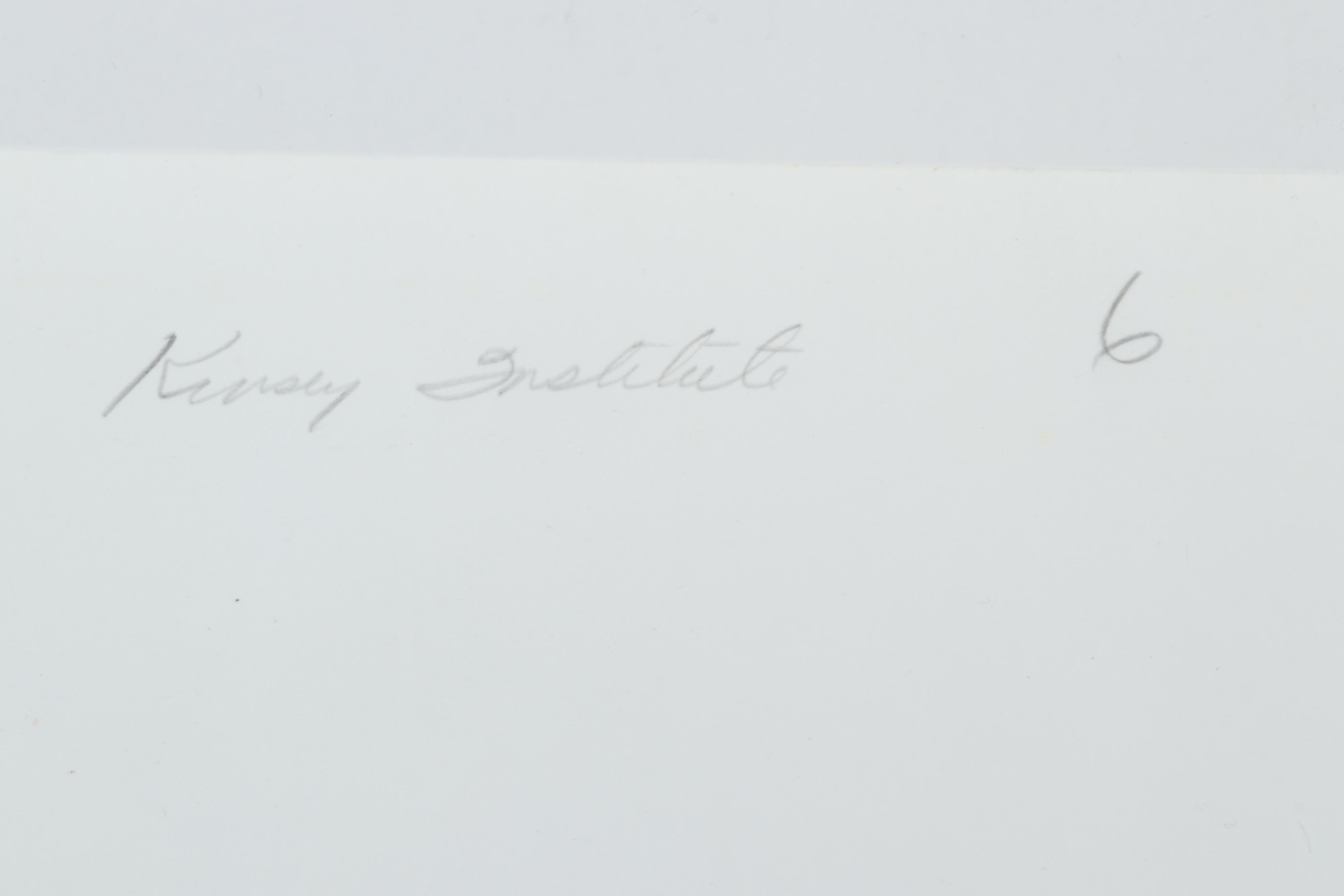 George Platt Lynes Reprinted Silver Gelatin Photograph "Kinsey Institute"