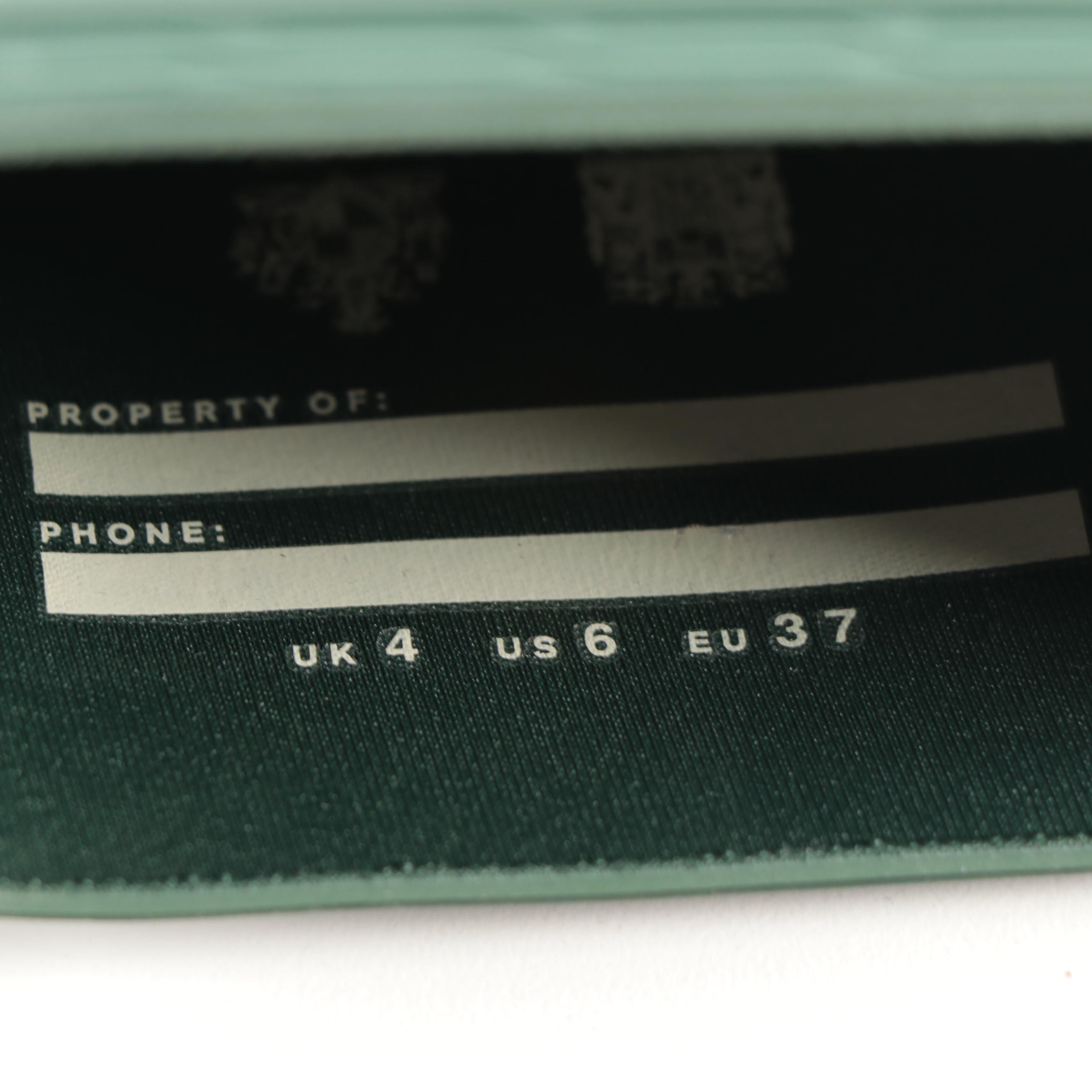 Hunter Original Tall Rain Boots in Matte Green with Box, Size 6