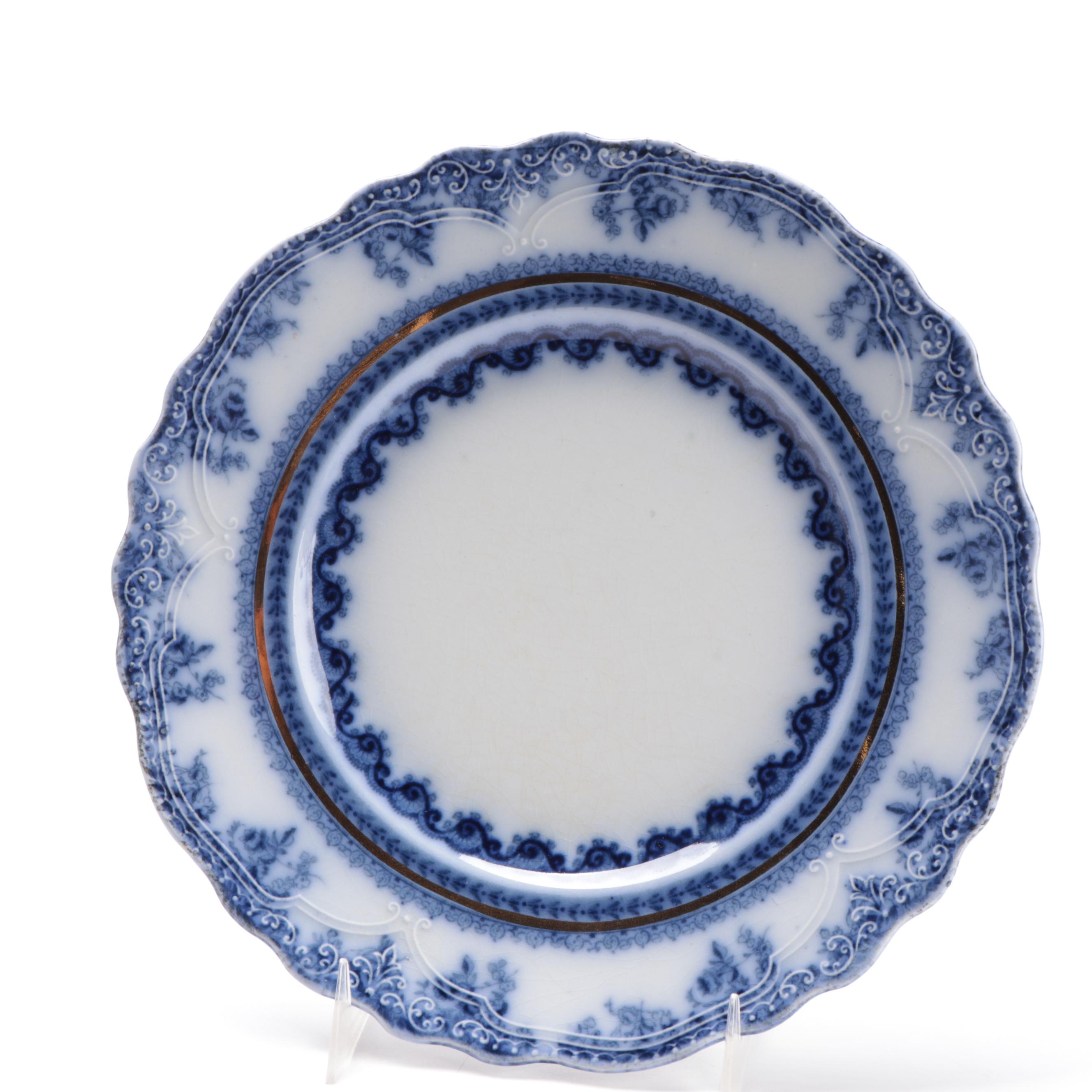 Johnson Bros. "Normandy", "Dorothy" and Other Flow Blue Plates