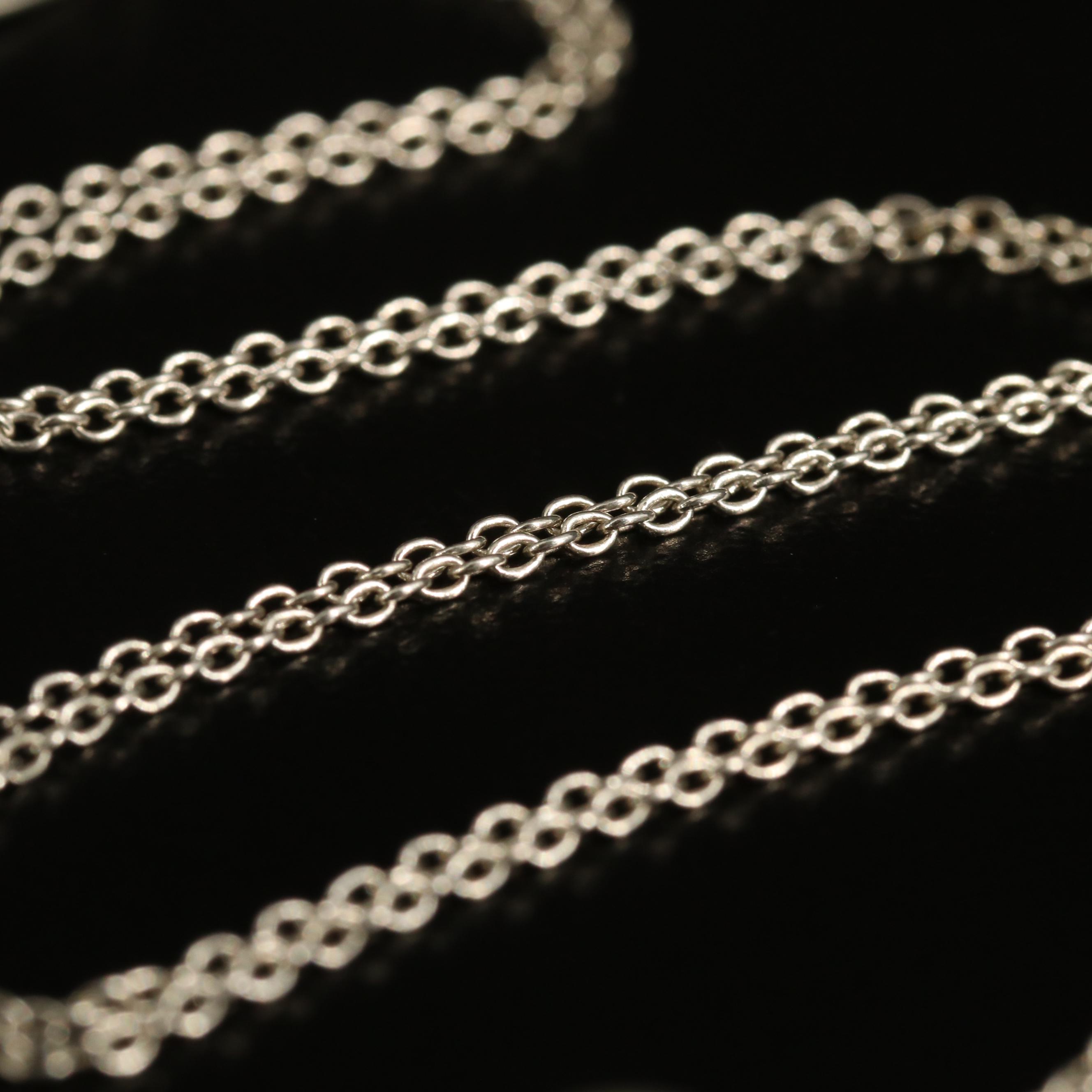 Elsa Peretti for Tiffany & Co. "Carved Heart" Pendant Necklace