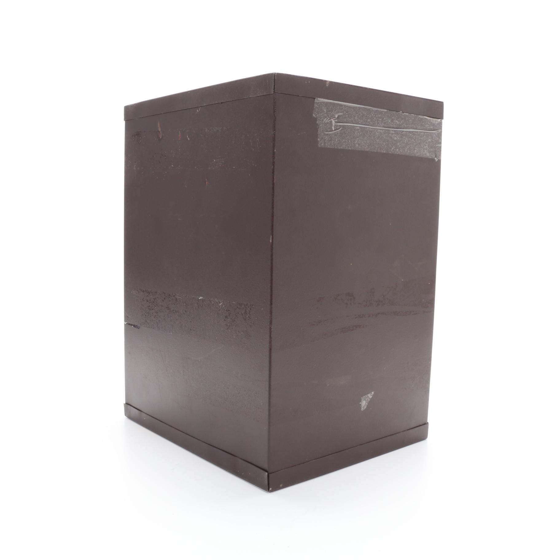 G-S Flexo Crystals Metal Cabinet of Spare Watch Parts