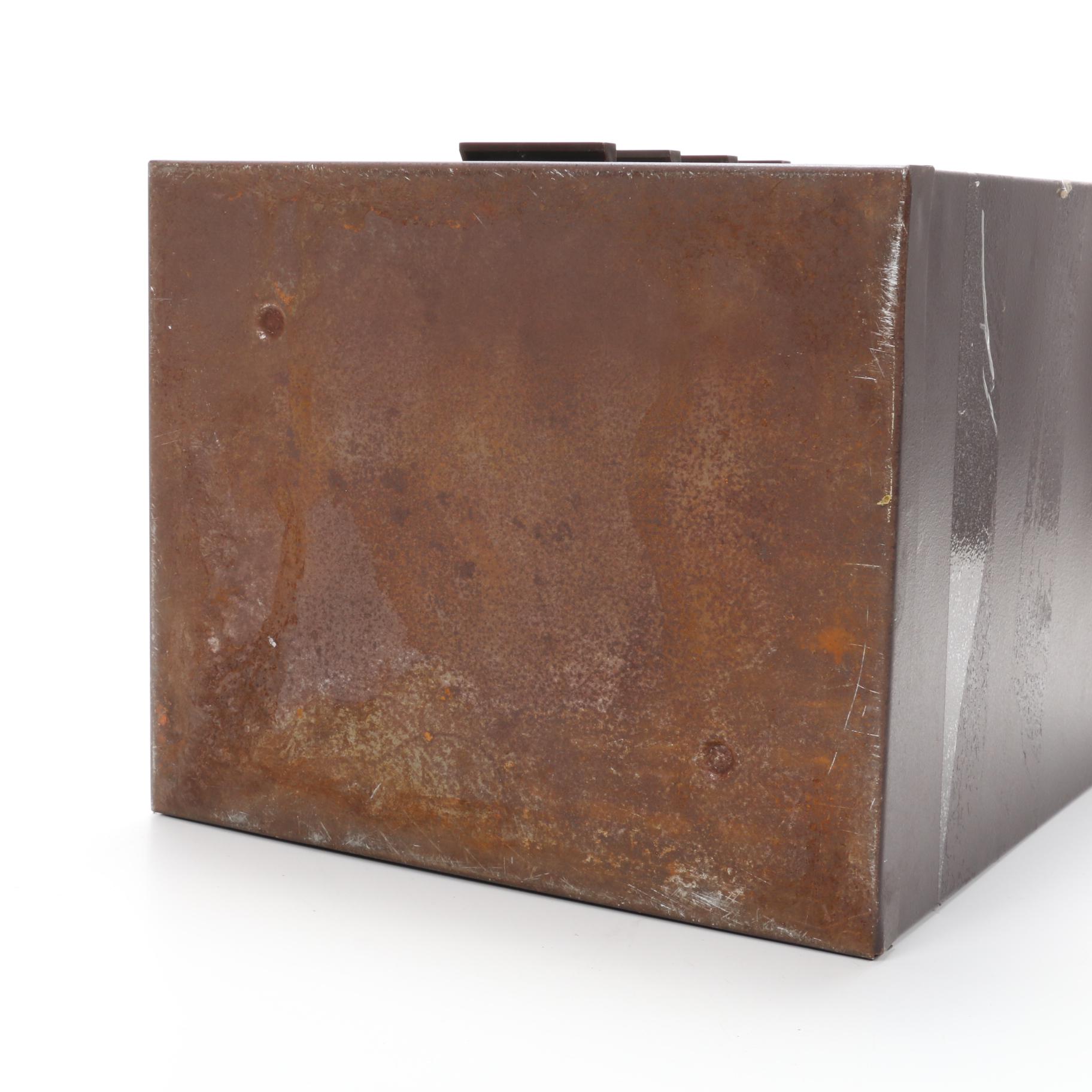 G-S Flexo Crystals Metal Cabinet of Spare Watch Parts