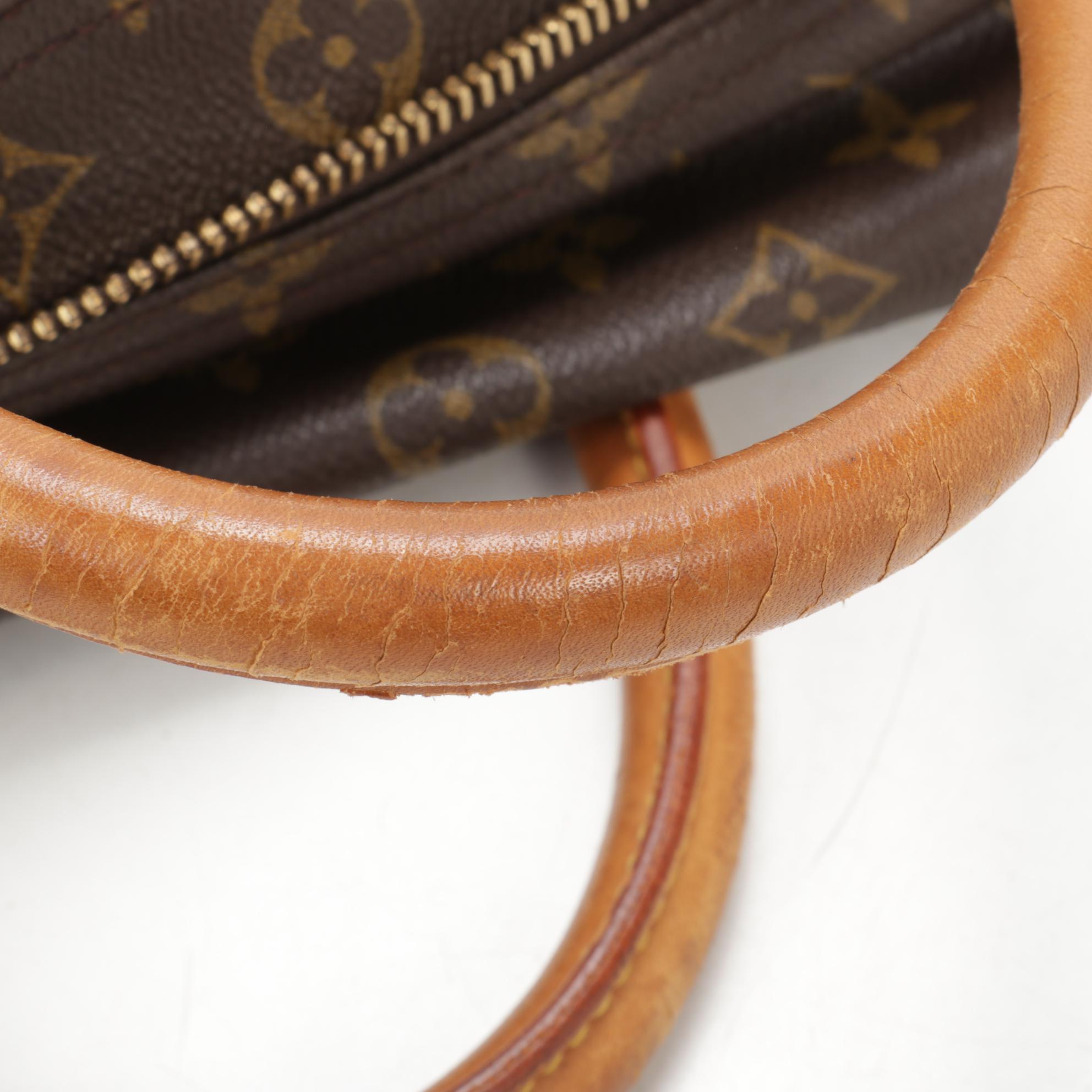 Louis Vuitton Sirius 50 Suitcase in Monogram Canvas and Vachetta Leather