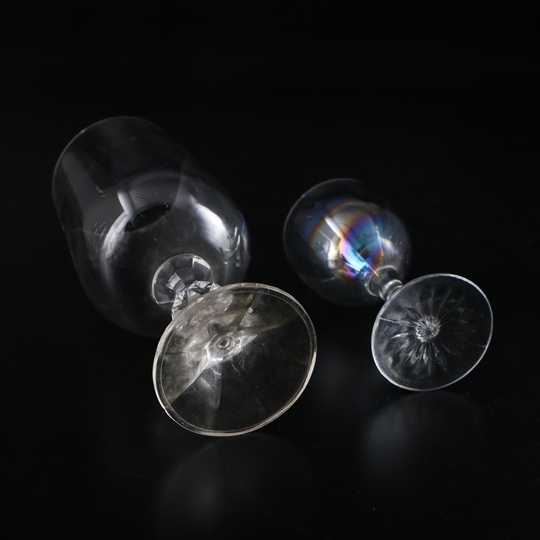 Sauternes Glass Stemware and Large Bordeaux Glass