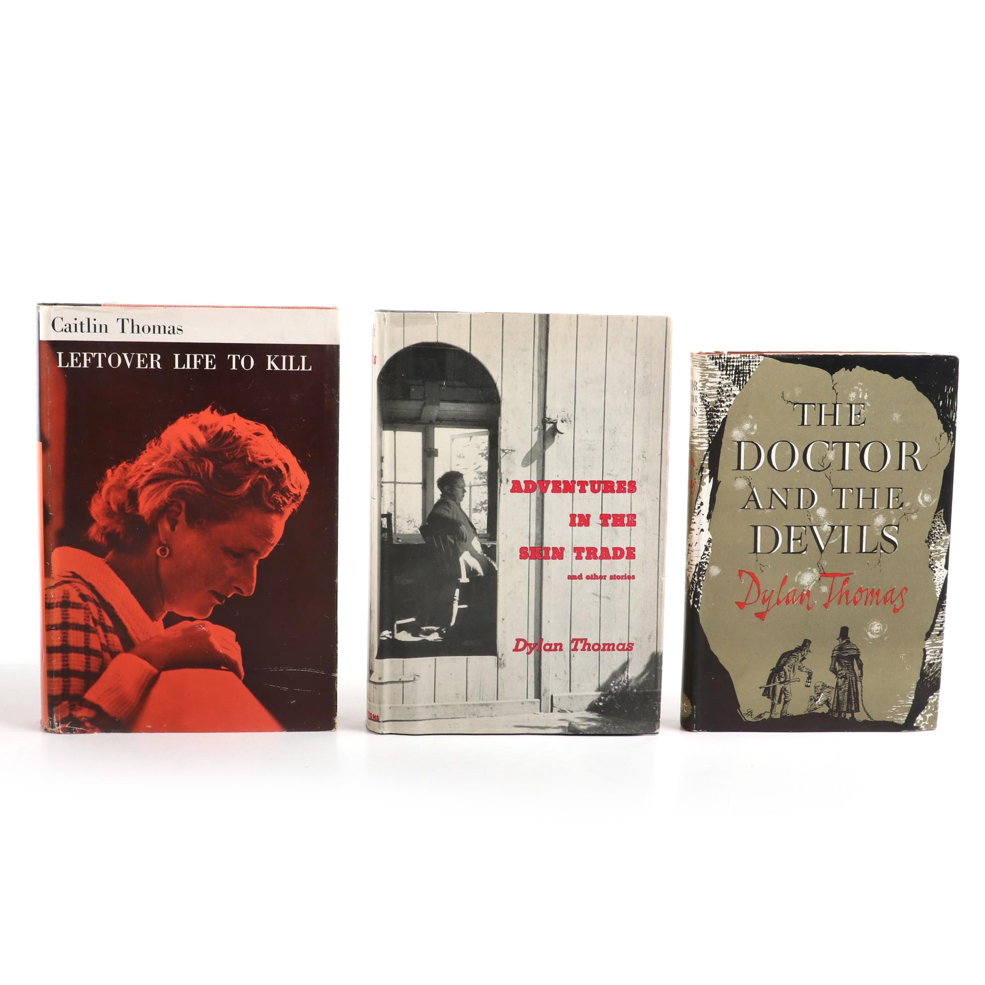 First Edition "Leftover Life to Kill" by Caitlin Thomas, and Dylan Thomas Books