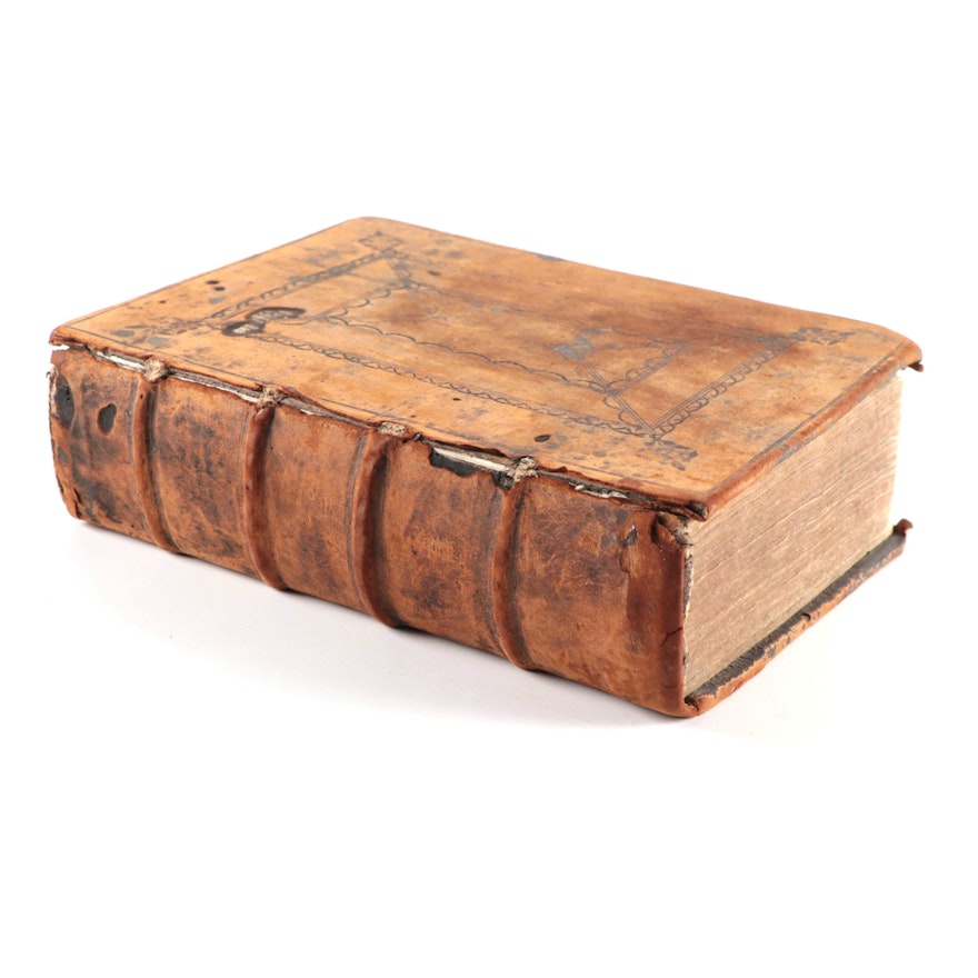 Leather Bound 1634 King James Bible