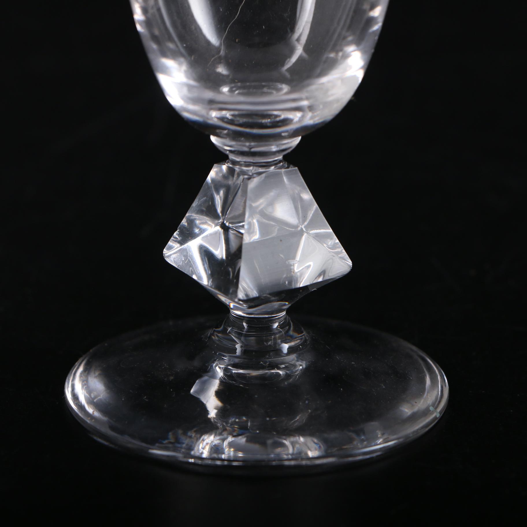 Bryce "Aquarius" Glass Stemware, Mid-20th Century