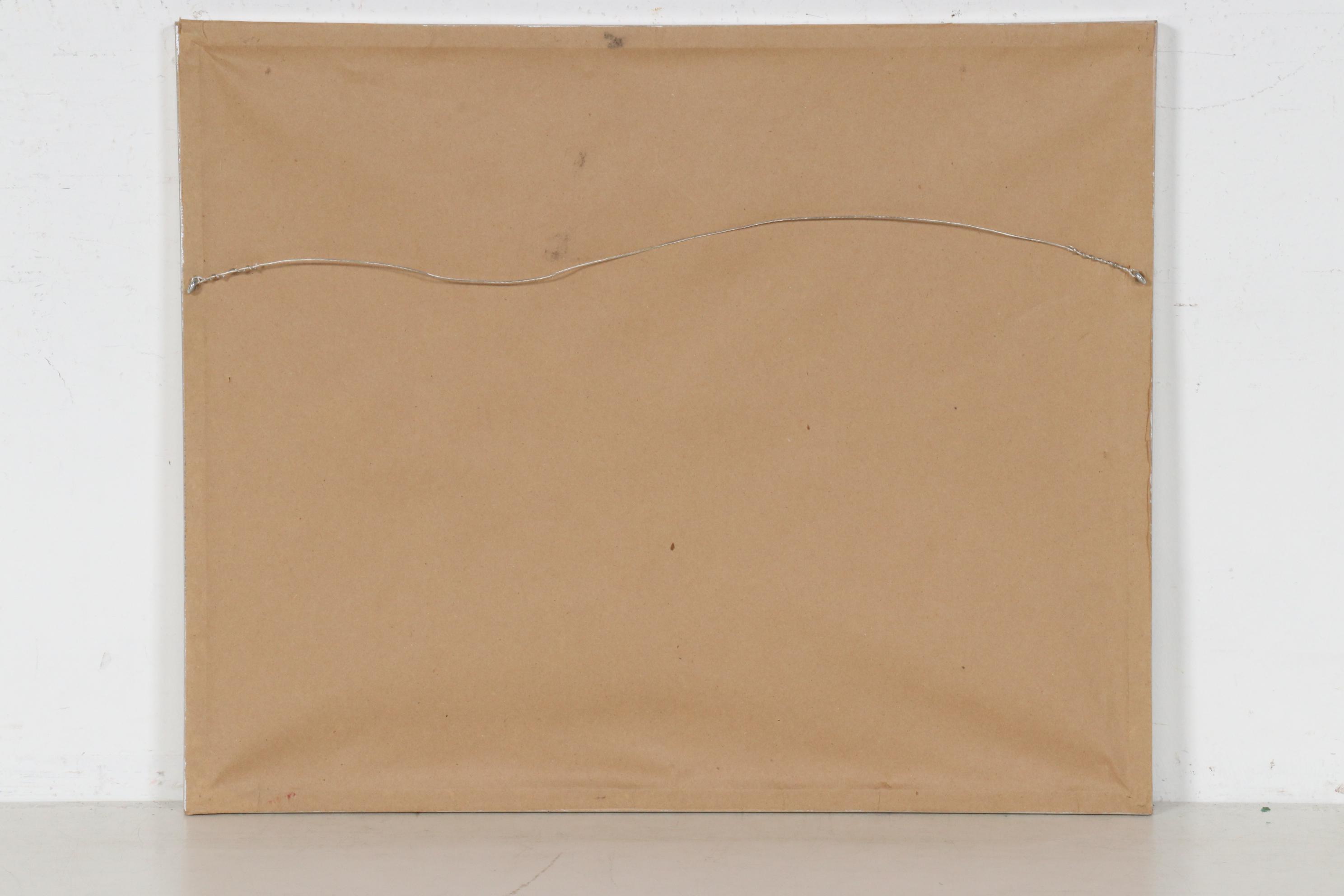 Julie Spiegel Colored Pencil Drawing of Riverside Village Landscape, 2007