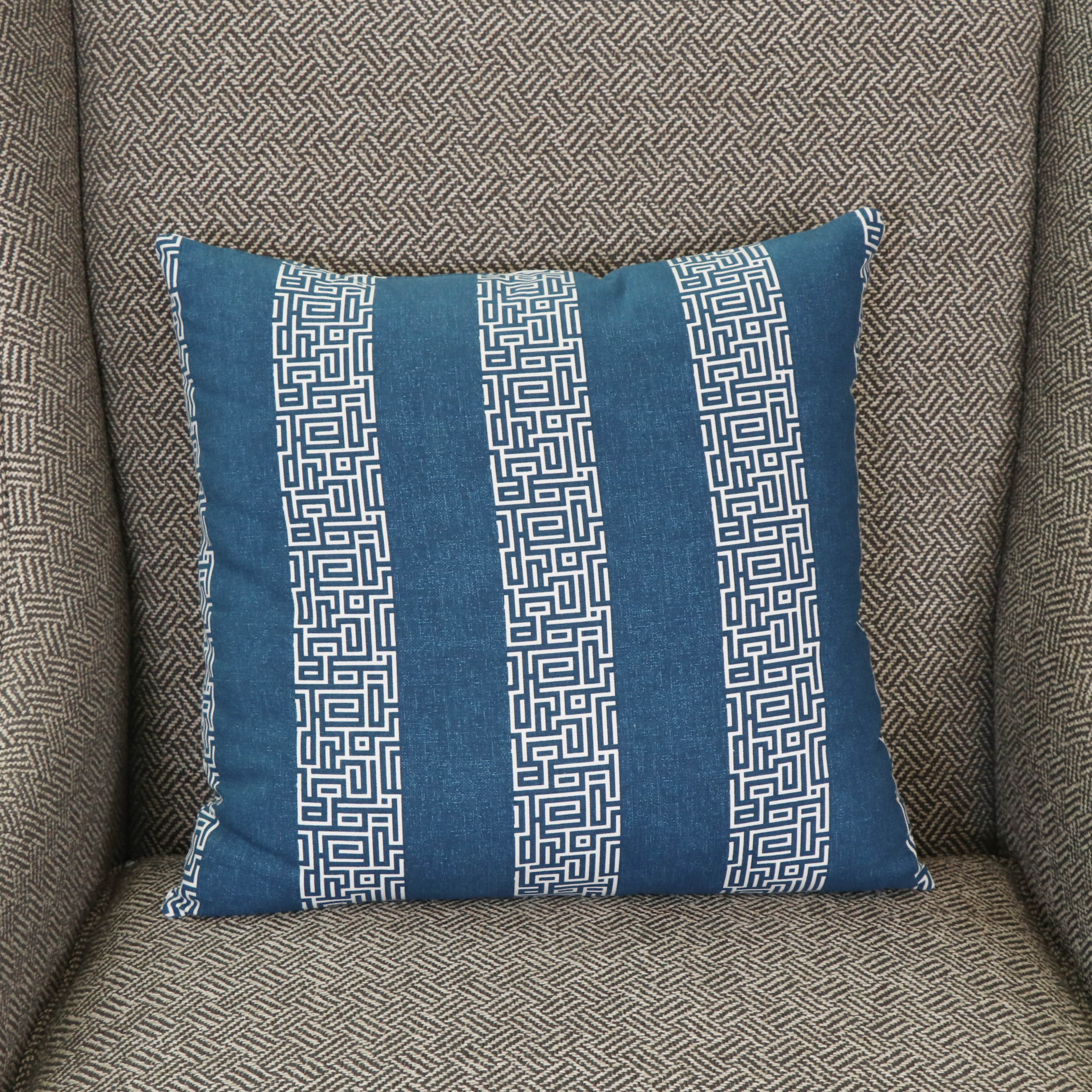 Fairfield Furniture Tweed Armchair with Nailhead Trim