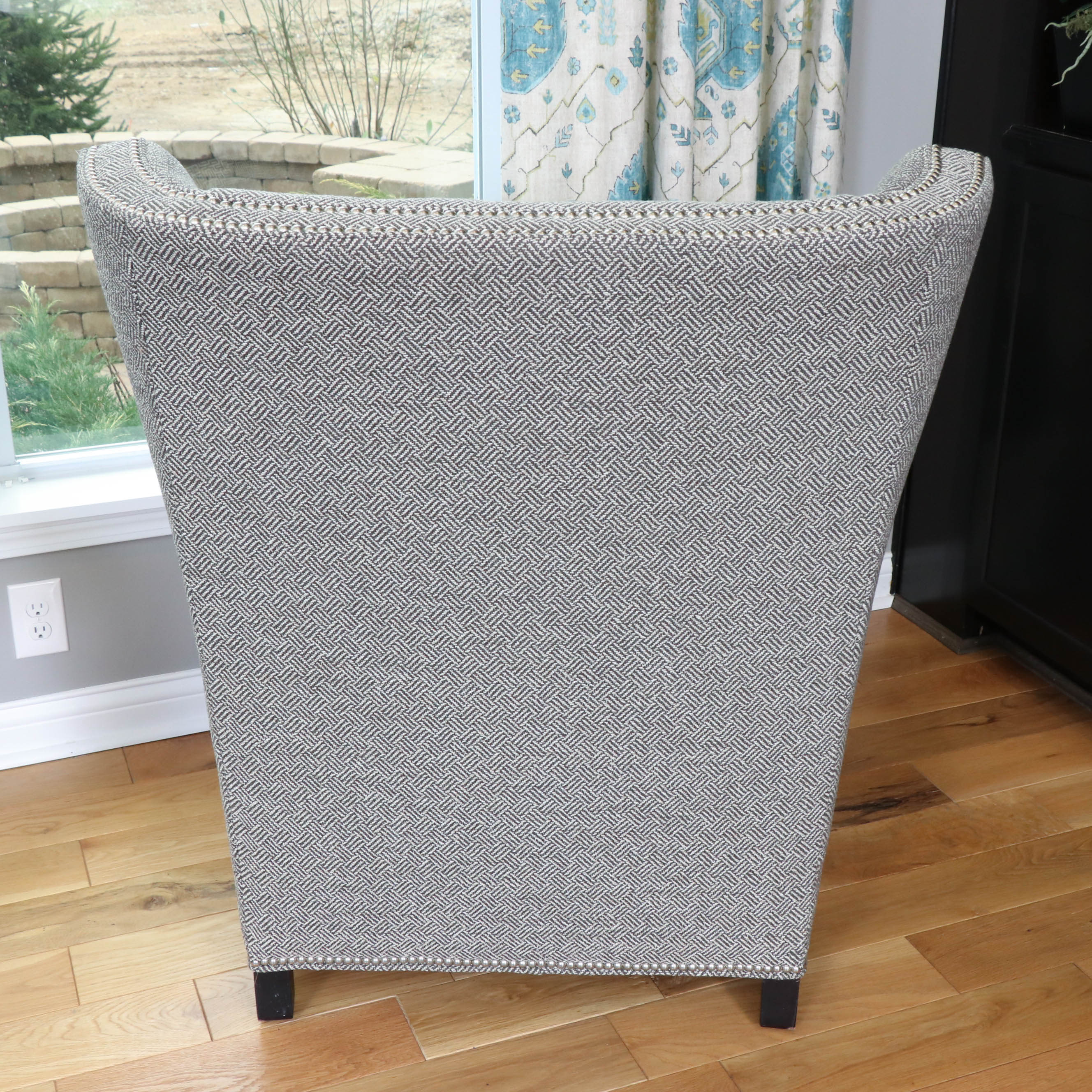 Fairfield Furniture Tweed Armchair with Nailhead Trim