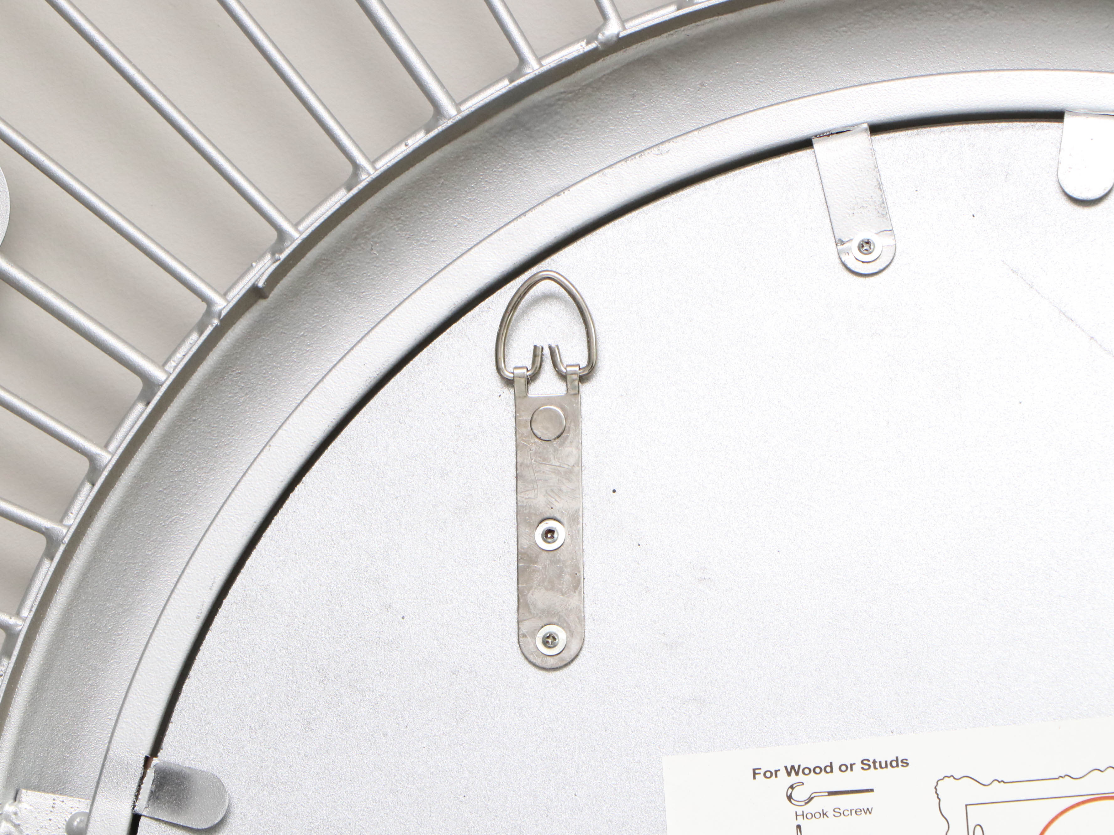 Brushed Silver-Tone Metal Starburst Mirror, Contemporary