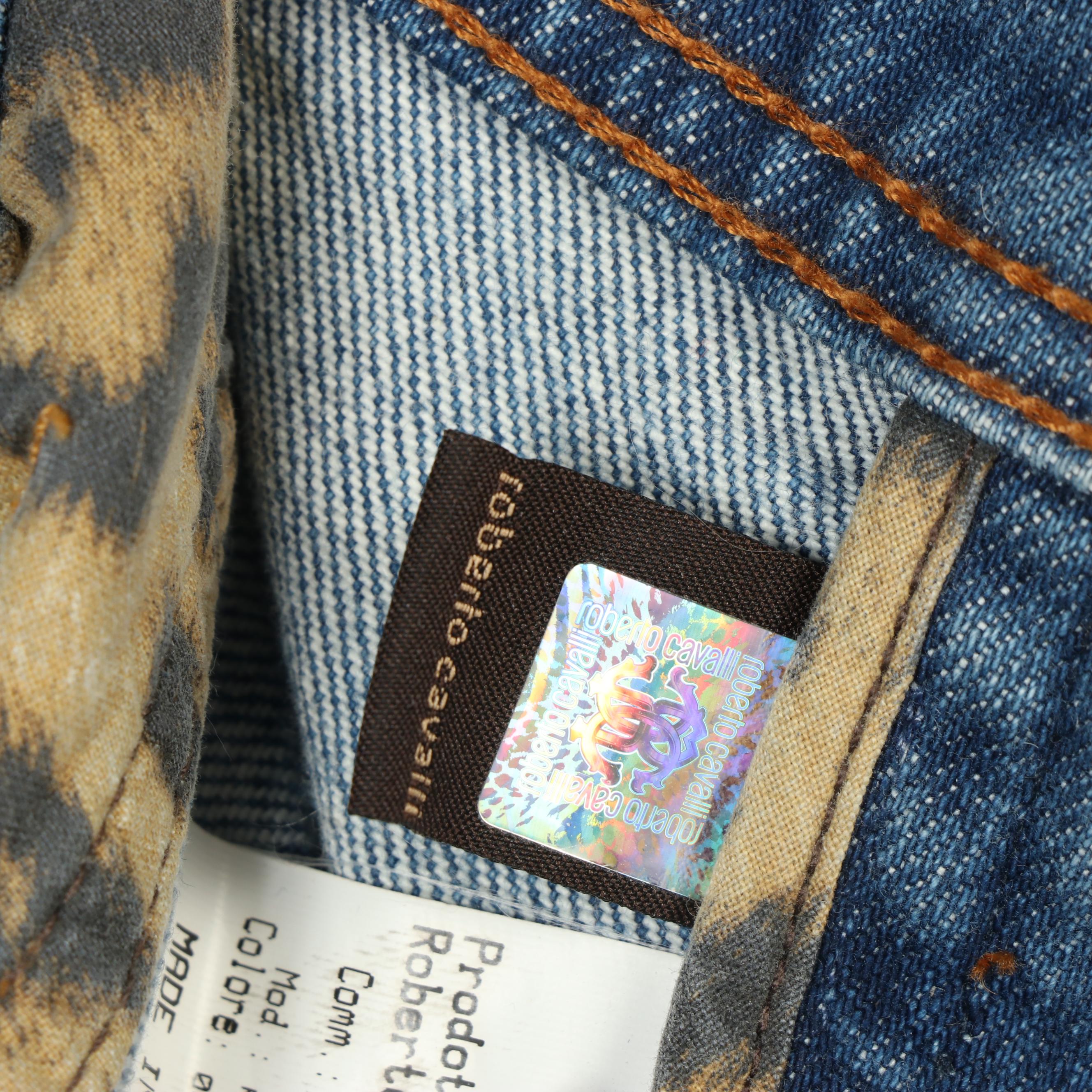 Escada and Roberto Cavalli Embellished Cashmere Sweater and Jeans