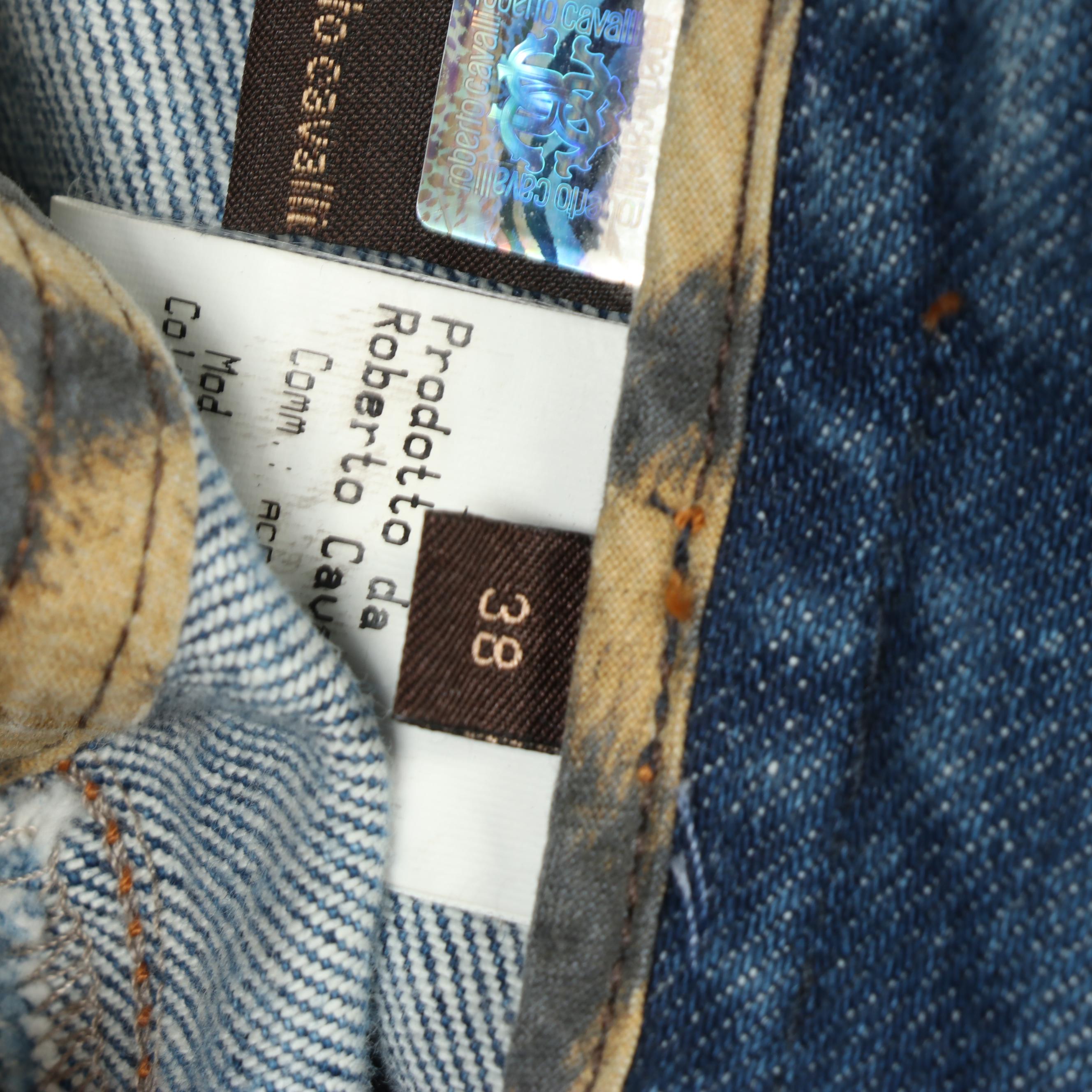 Escada and Roberto Cavalli Embellished Cashmere Sweater and Jeans