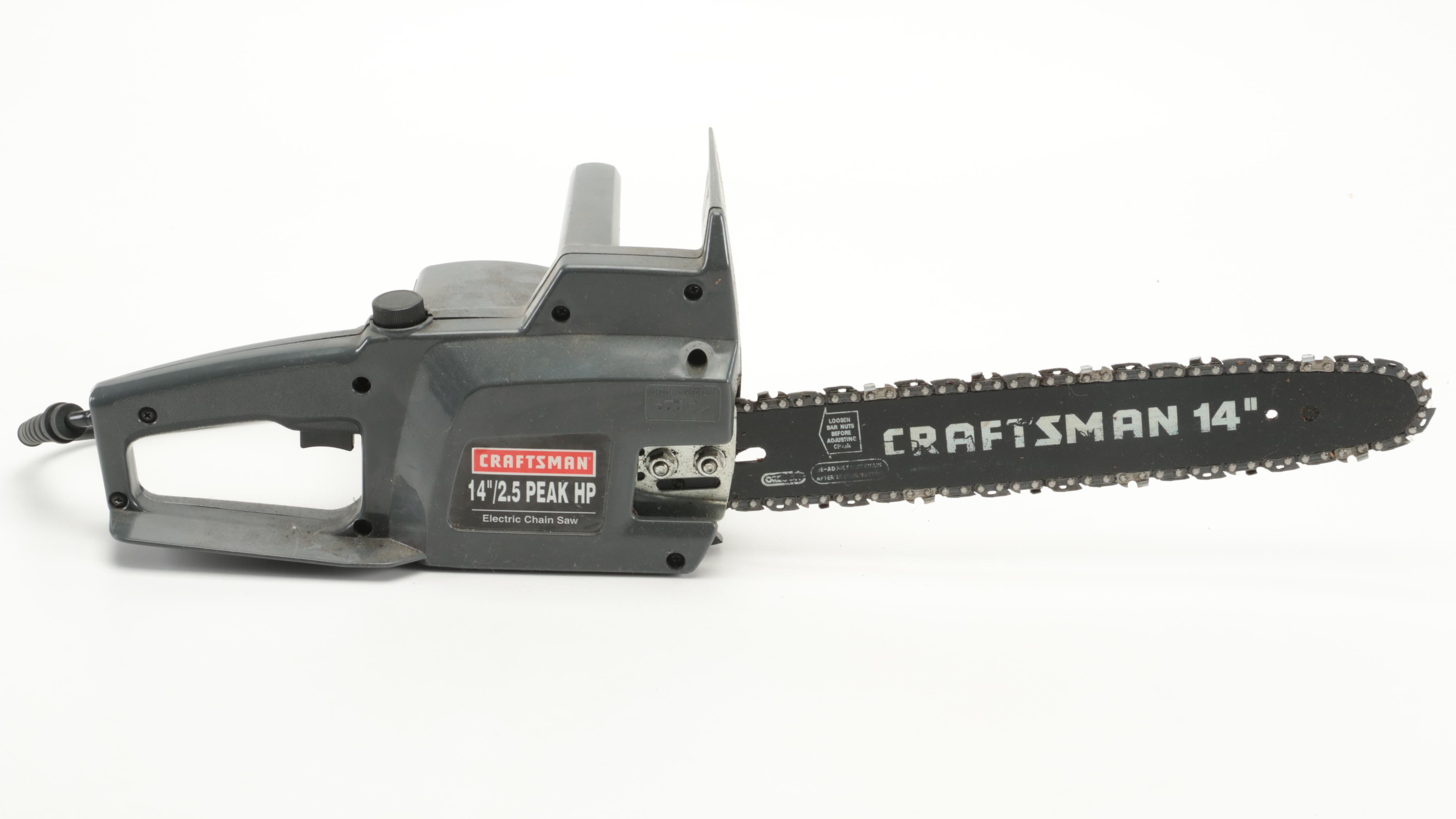 Craftsman 14" Electric Chainsaw