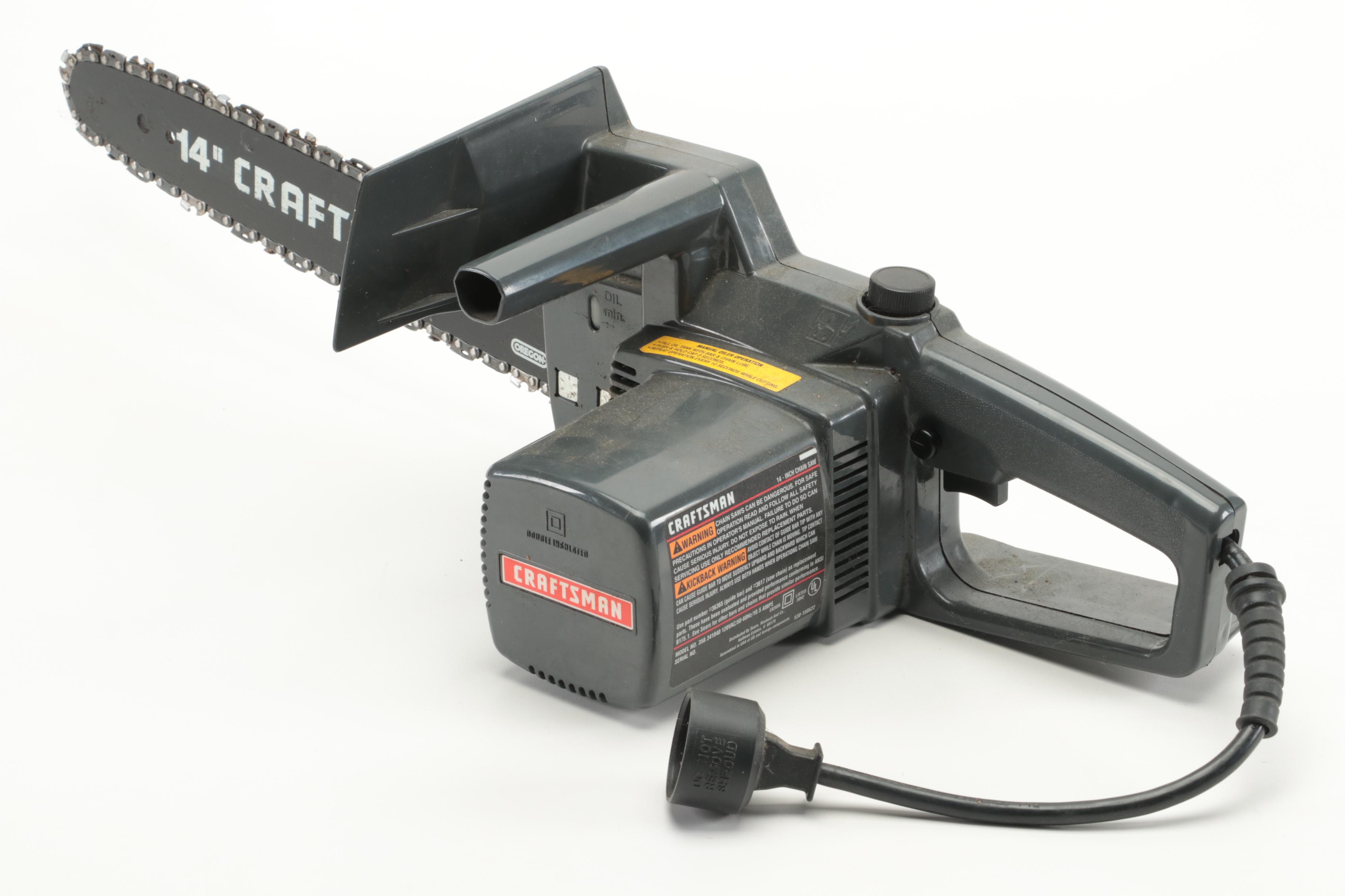 Craftsman 14" Electric Chainsaw