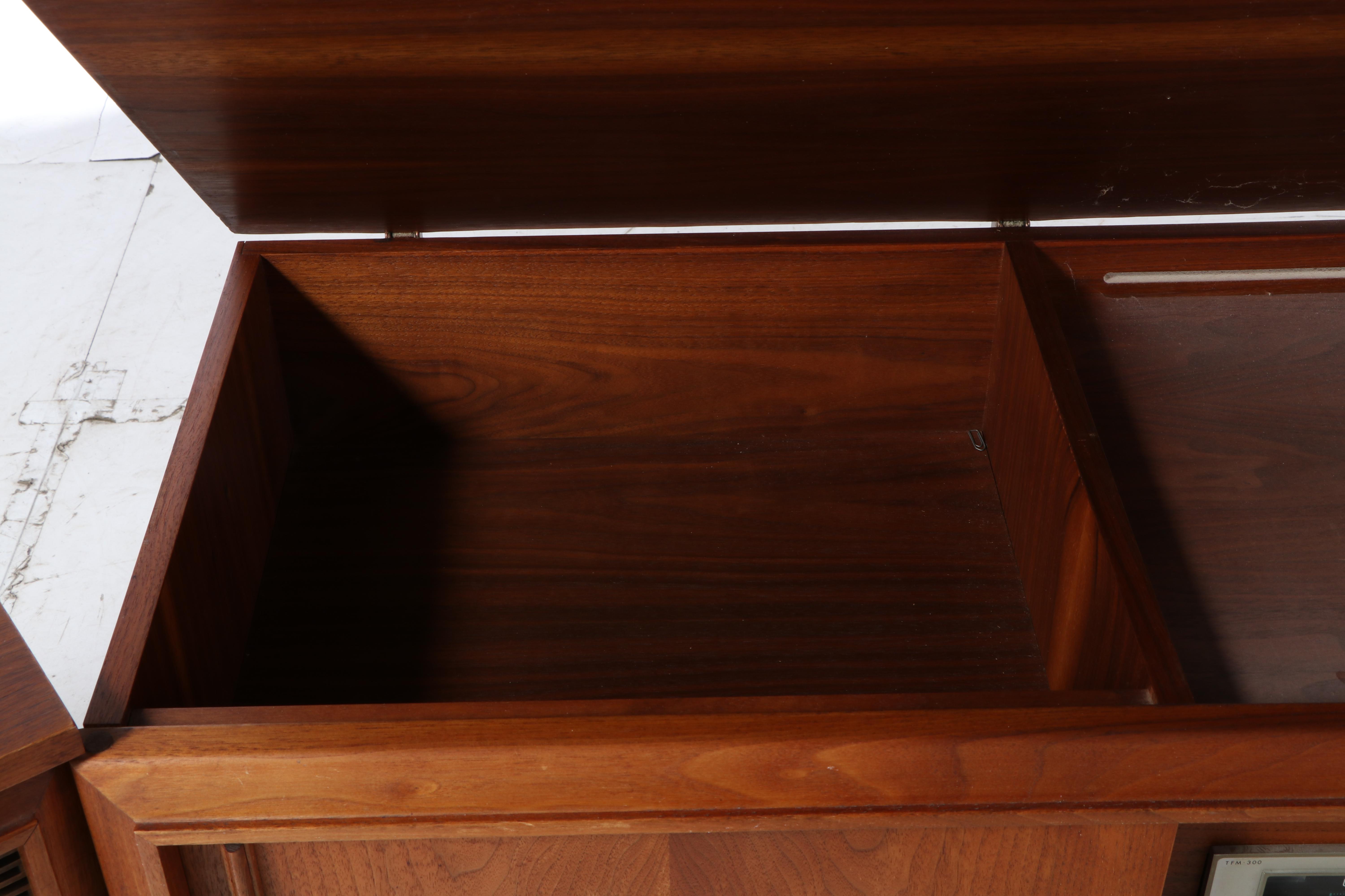 Fisher Stereo with JBL Speakers in Teak Danish Modern Cabinets