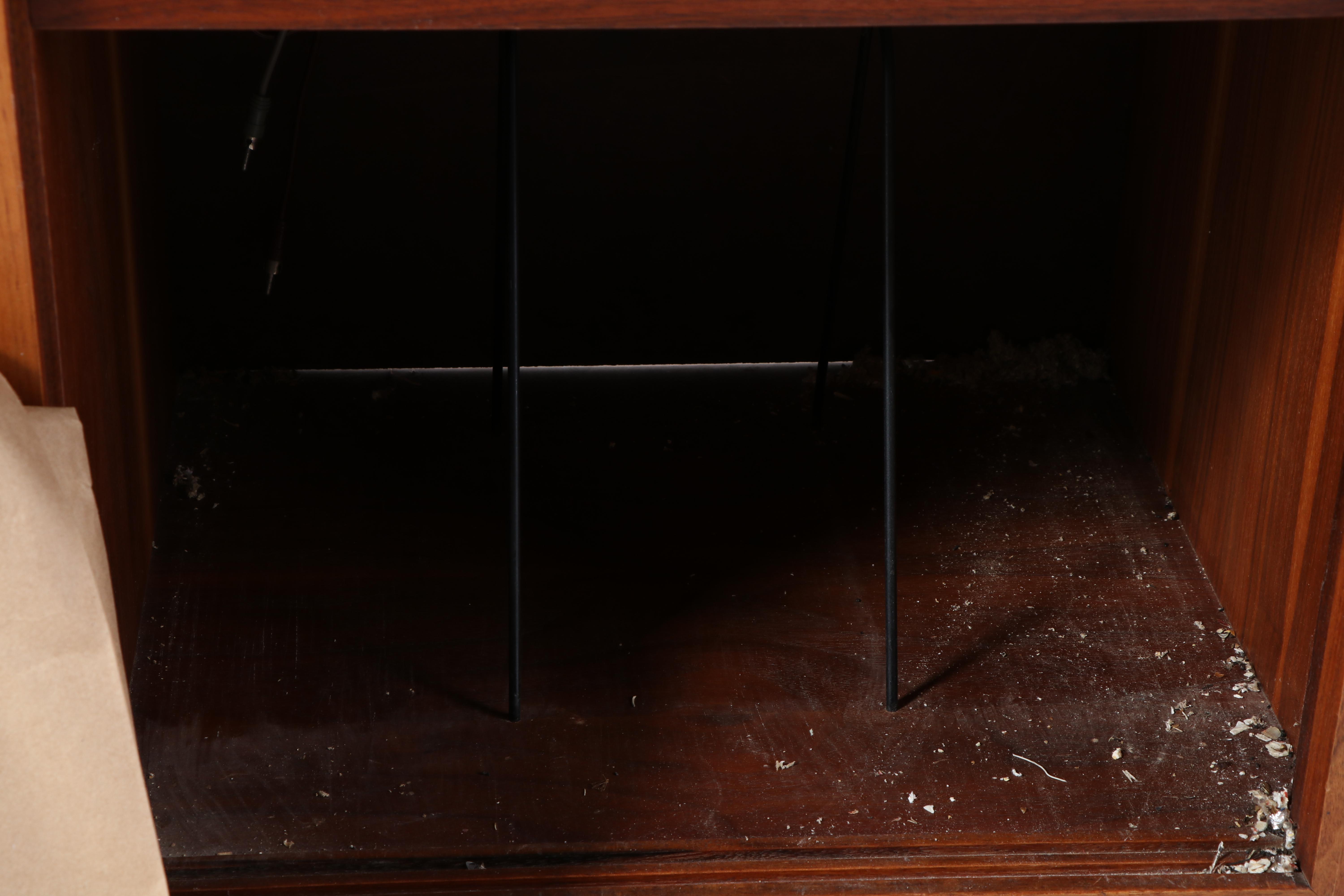 Fisher Stereo with JBL Speakers in Teak Danish Modern Cabinets