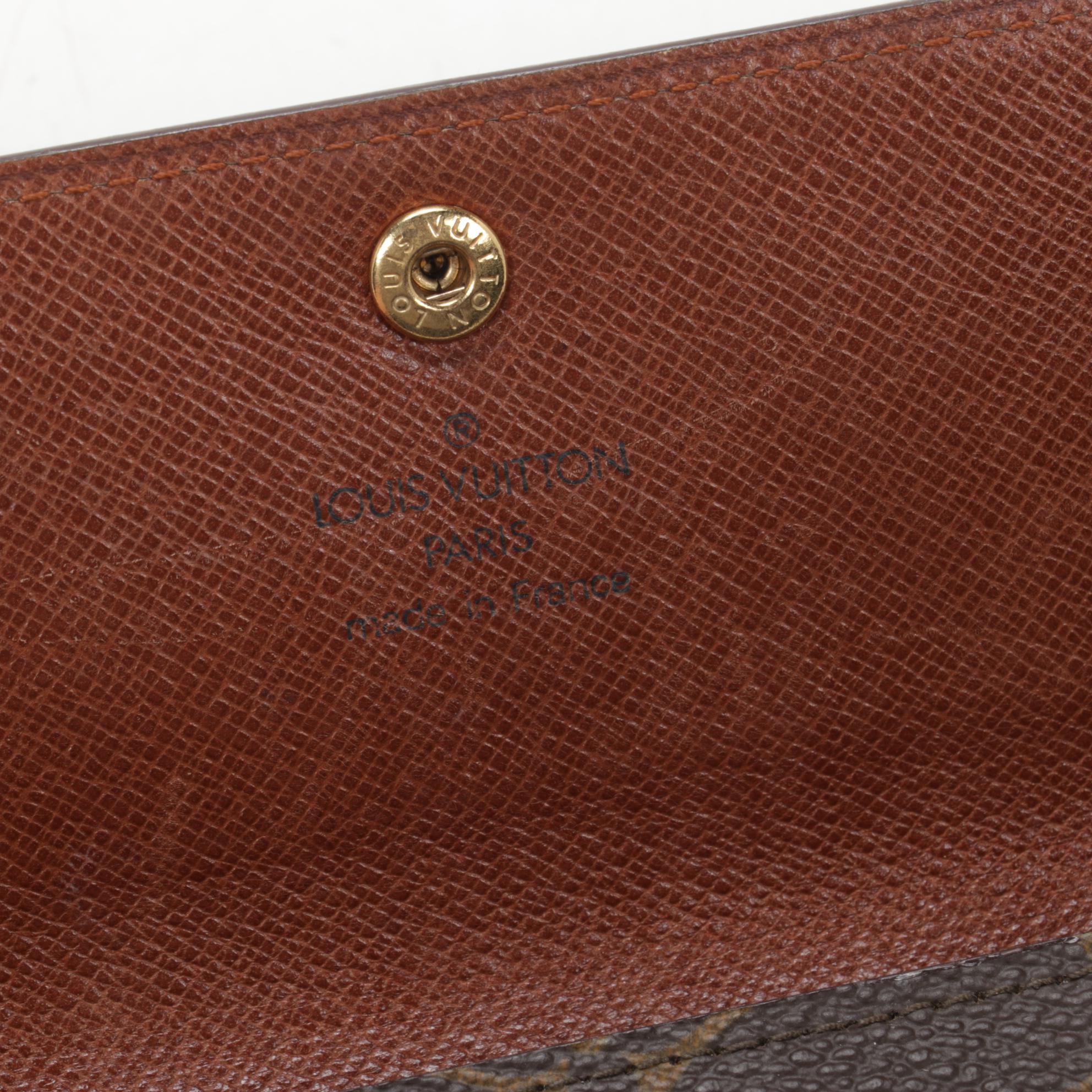 Louis Vuitton Pochette Porte-Monnaie Credit in Monogram Canvas